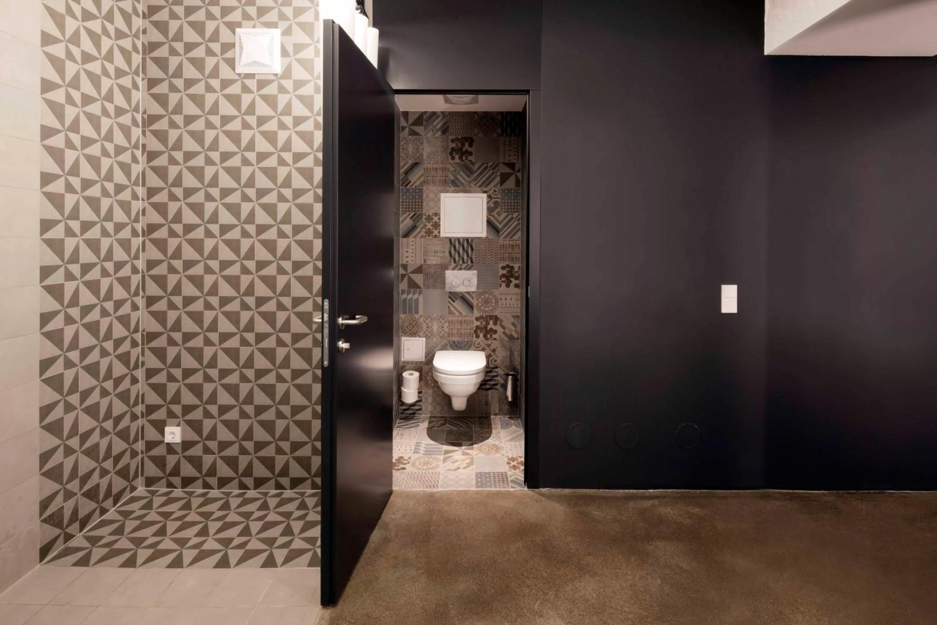 Toilet in grätzlhotel beim Belvedere