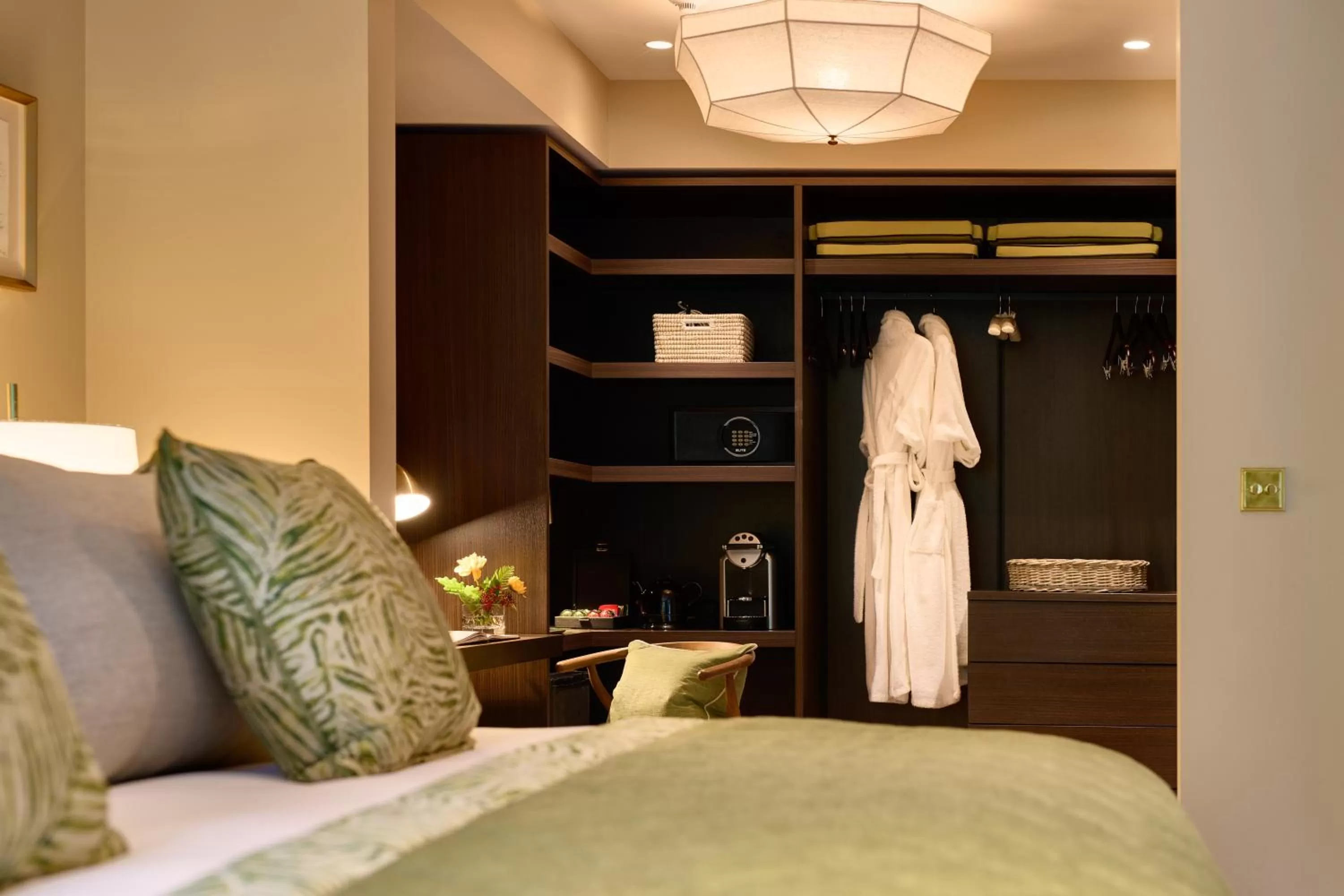 Bed in Sheen Falls Lodge