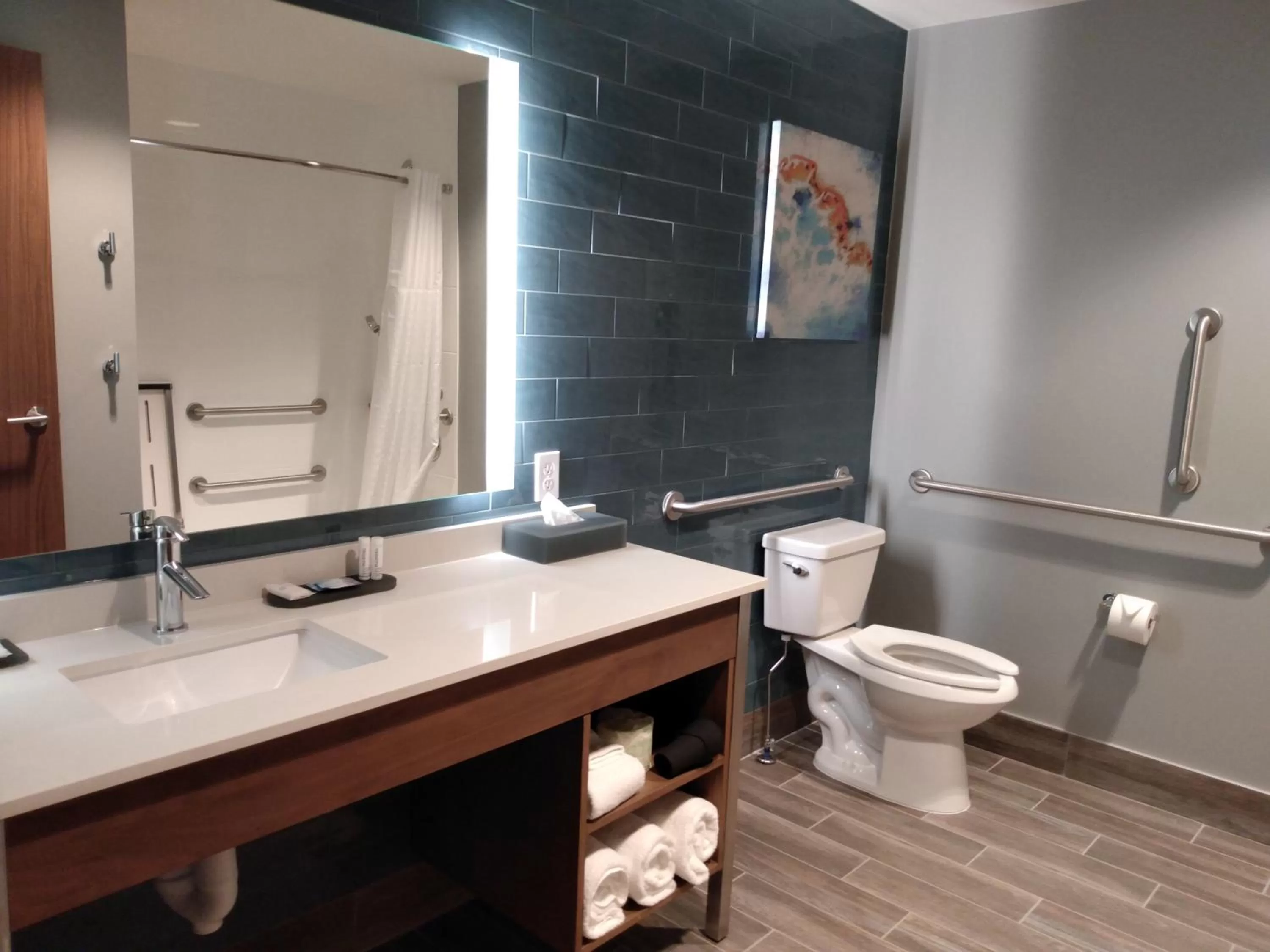 Bathroom in La Quinta Inn & Suites by Wyndham Bardstown