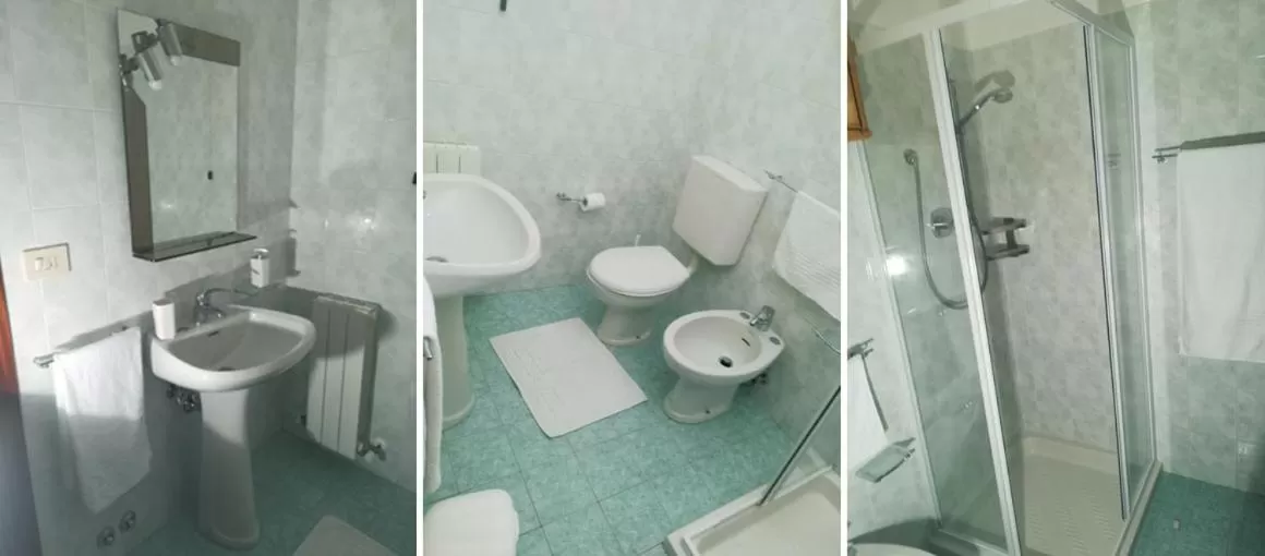 Bathroom in I salici di Laura