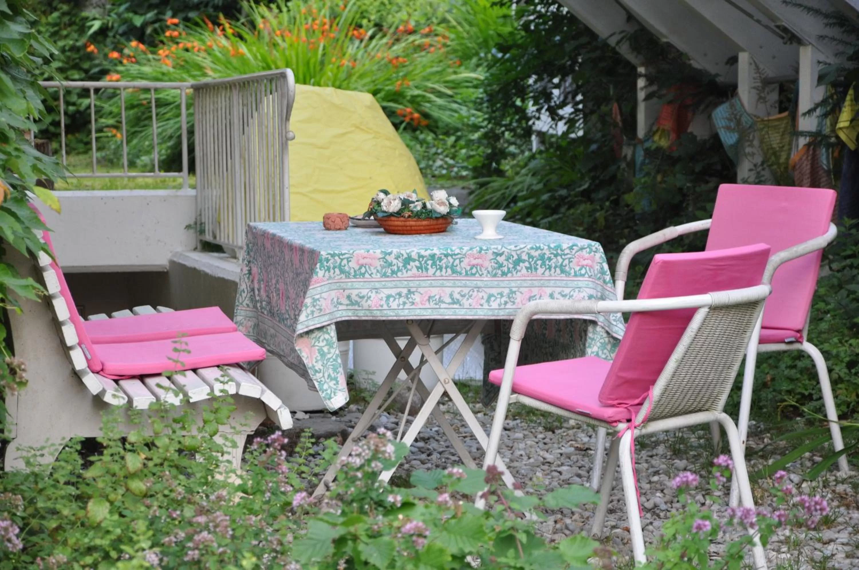 Balcony/Terrace in Bed and Breakfast Bavaria München