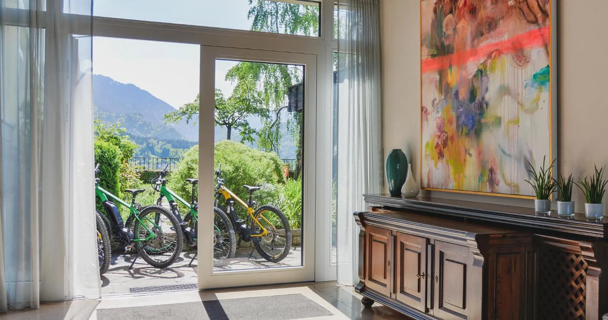 Patio in Schlosshotel Dörflinger