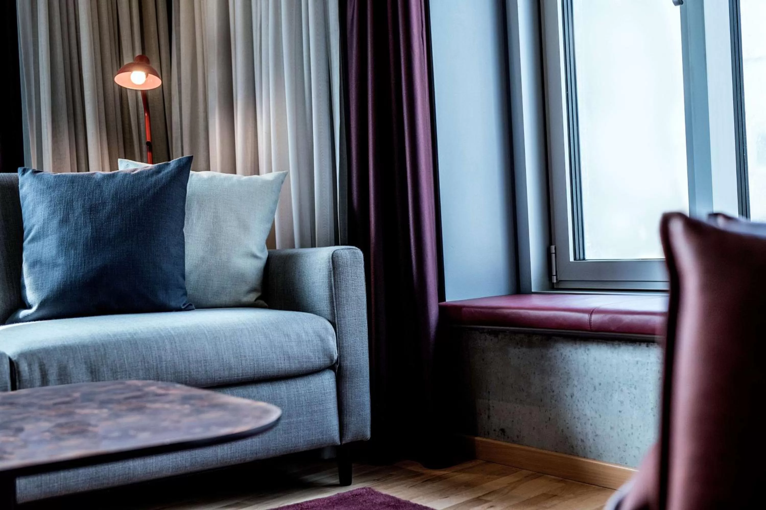 Photo of the whole room in Scandic Kødbyen