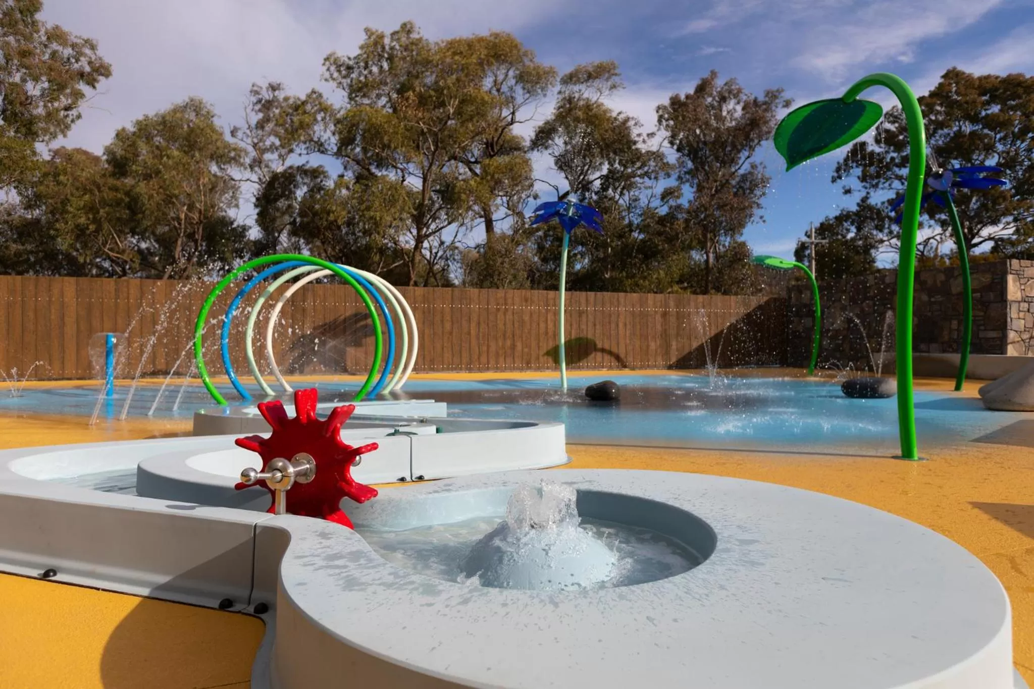 Aqua park in Alivio Tourist Park Canberra