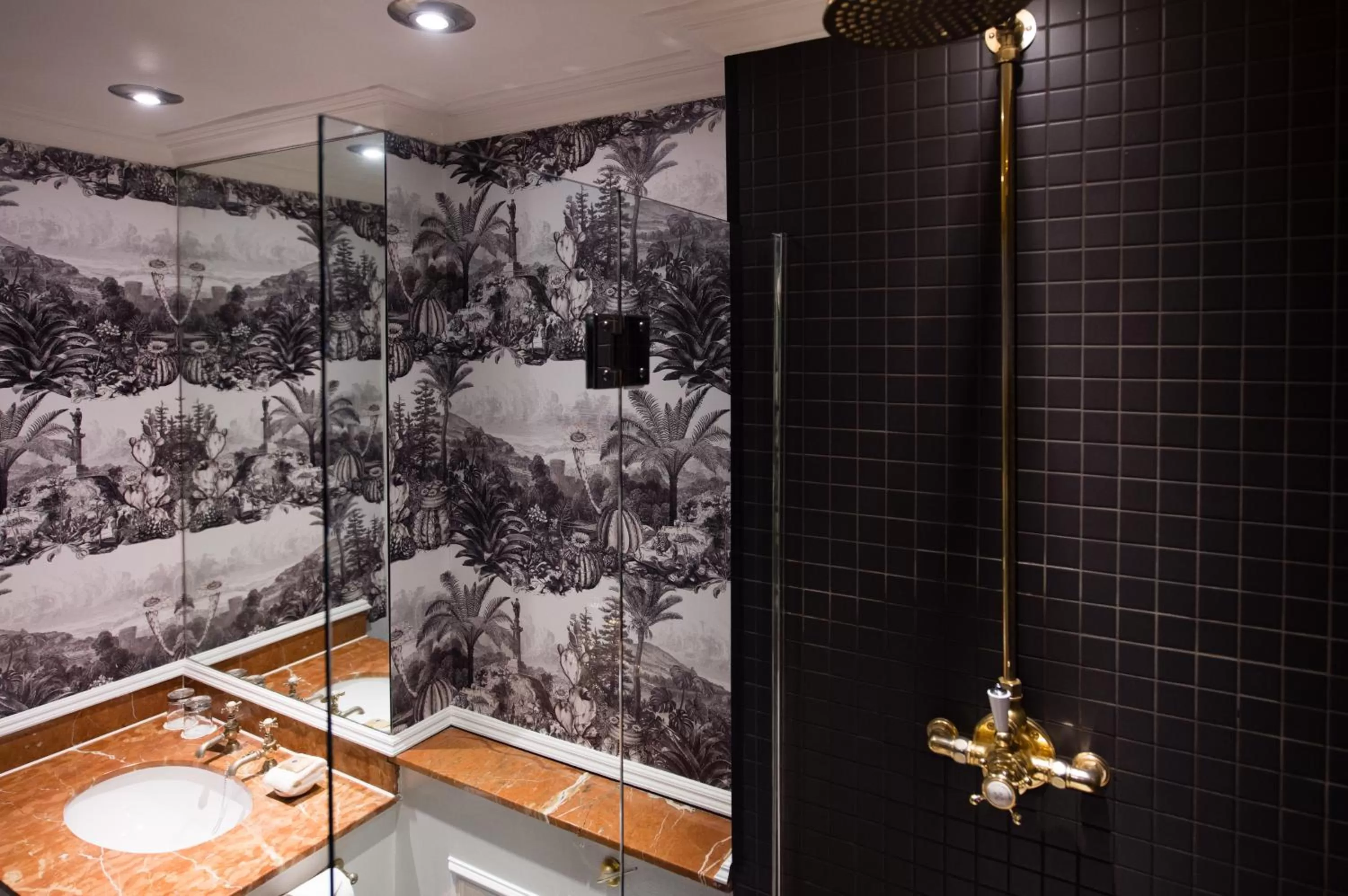 Bathroom in One Devonshire Gardens a Hotel Du Vin