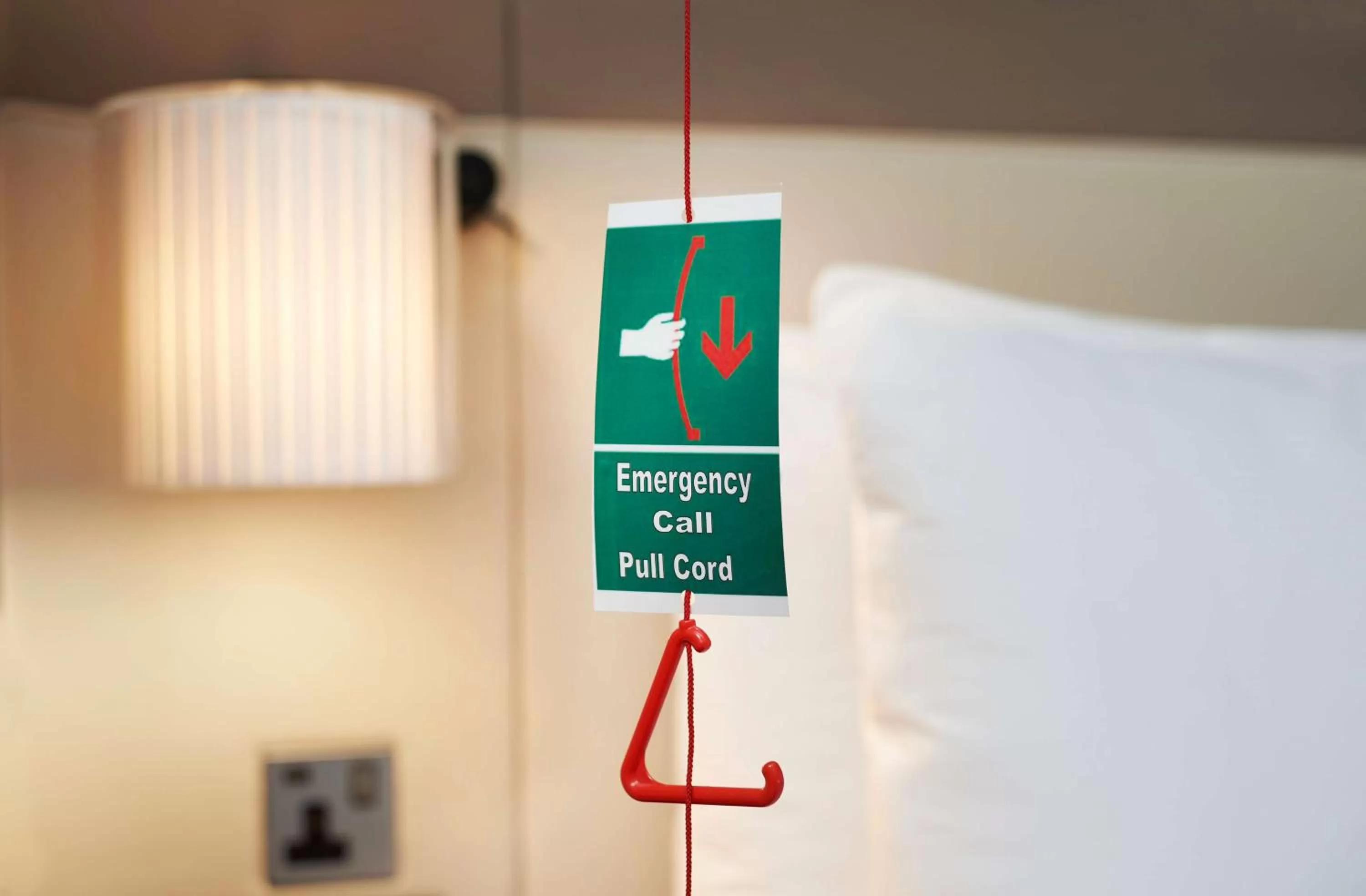 Bed in Hilton London Heathrow Airport