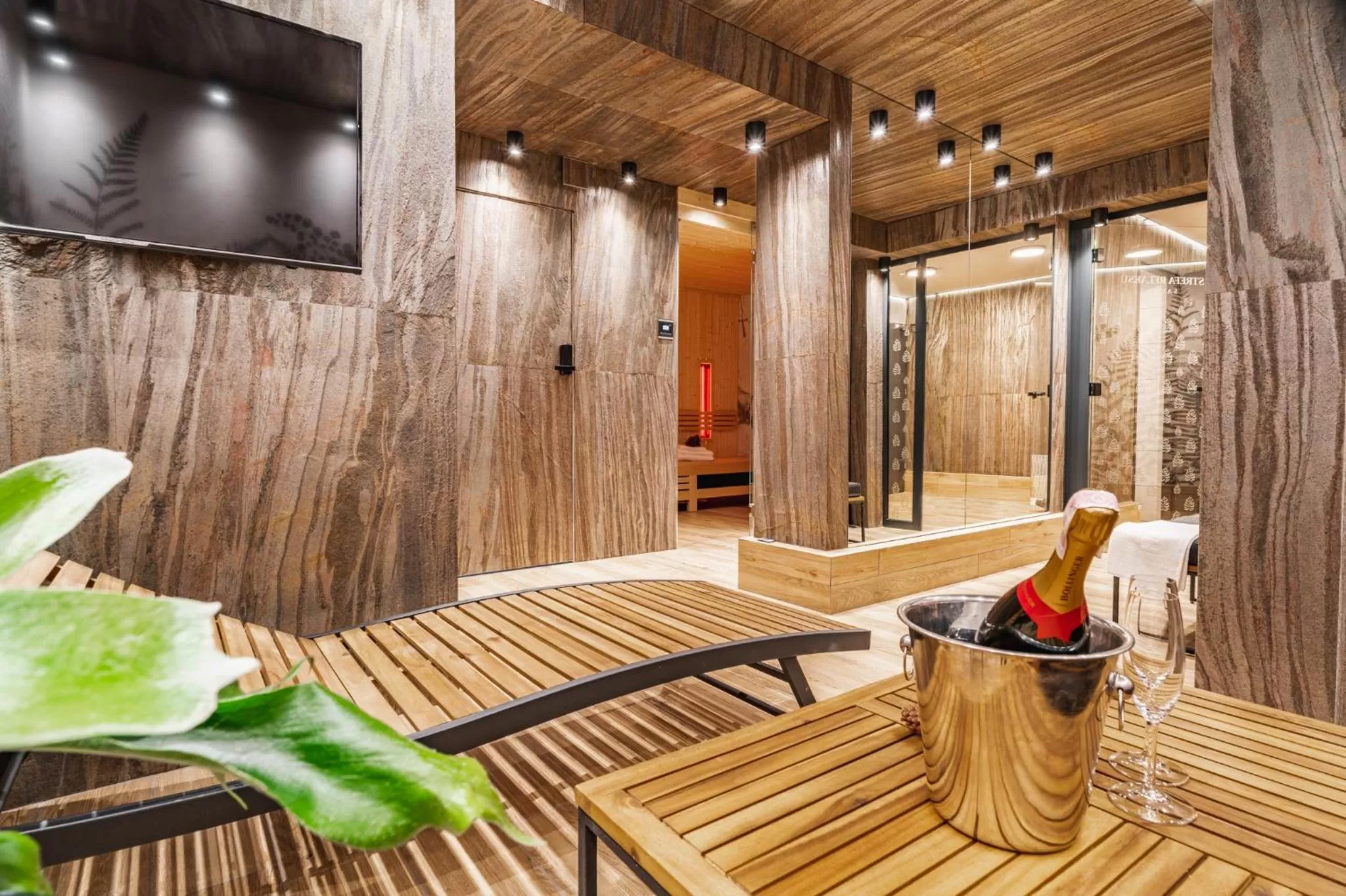 Sauna in Apartamenty Jedlina