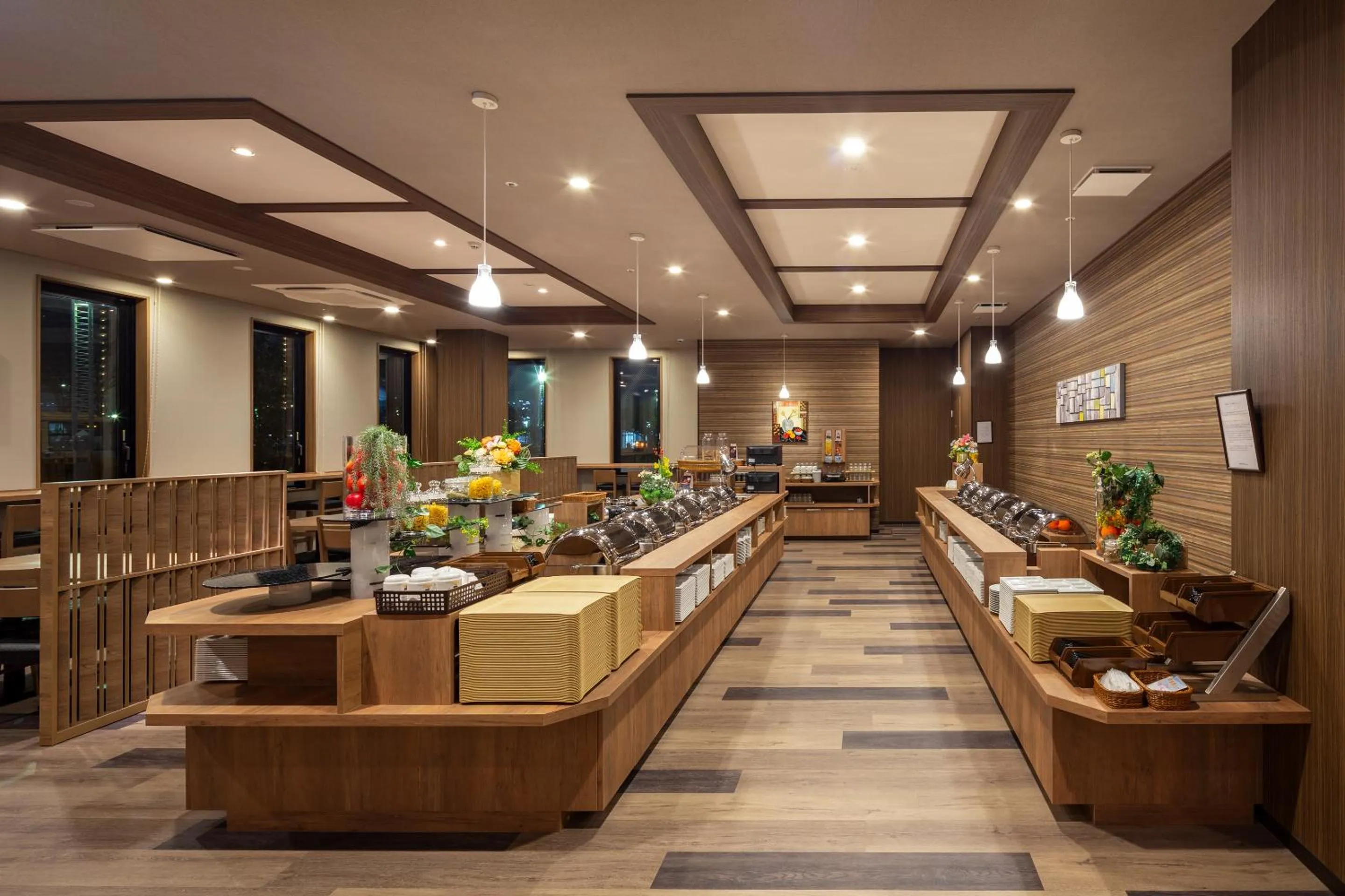 Restaurant/places to eat in Hotel Route Inn Chiba Newtown Chuo Ekimae -Narita Kuko Akusesu Sen-