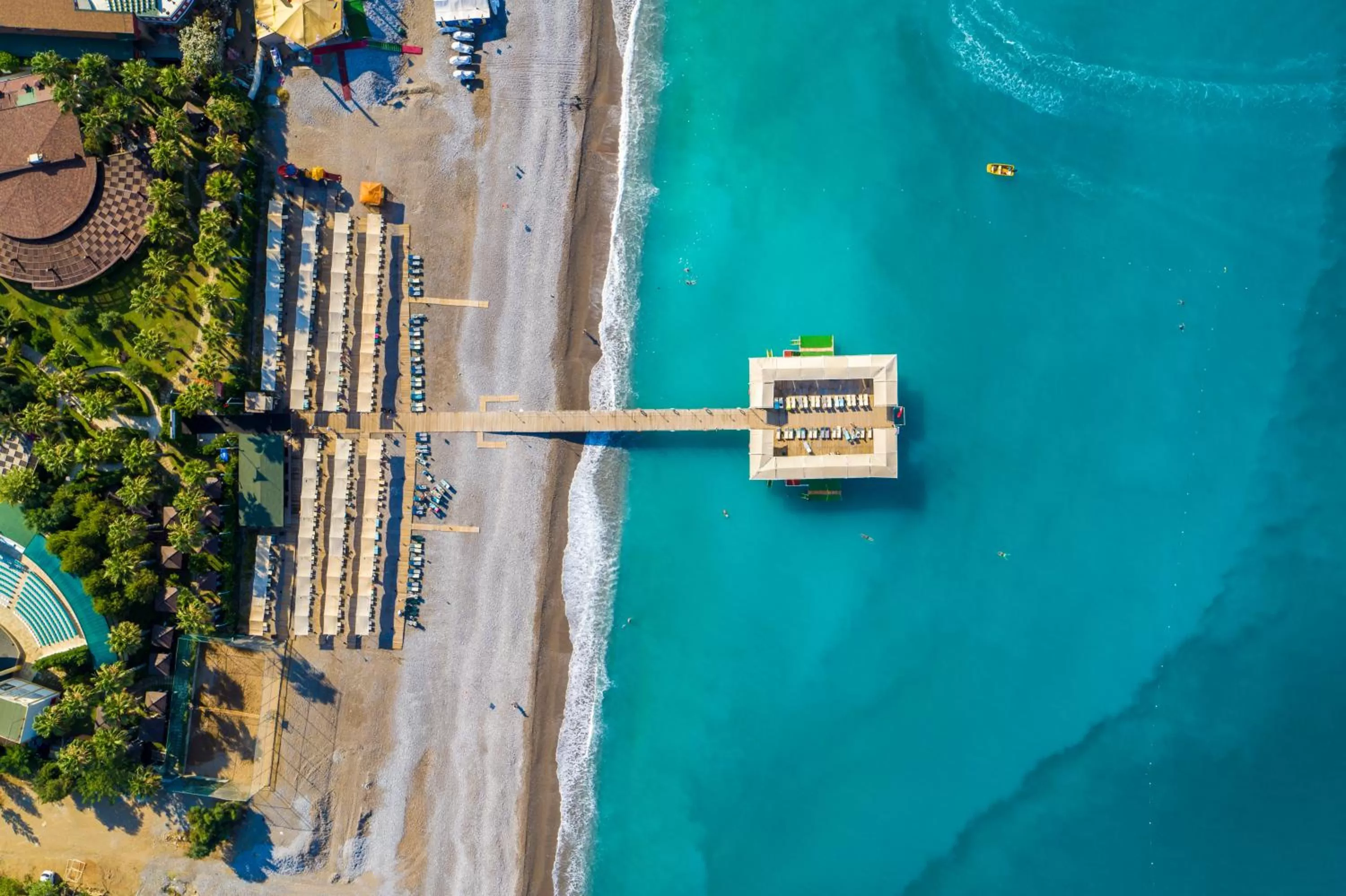 Bird's eye view in Mukarnas Spa & Resort Hotel