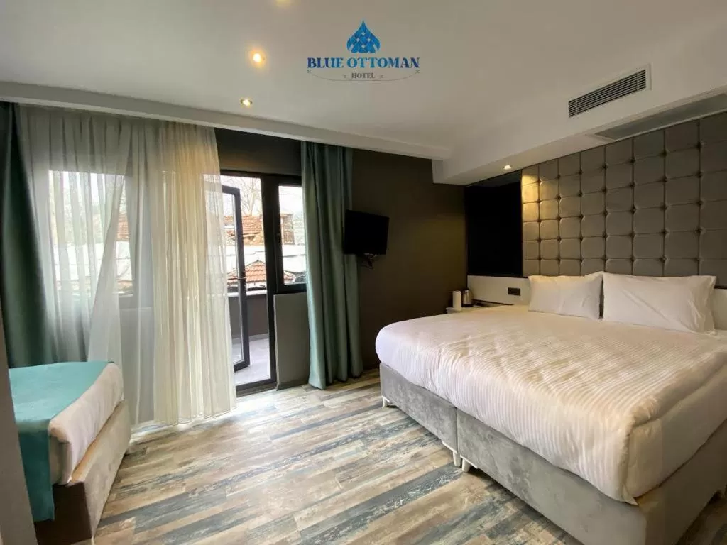 Bed in Hotel Blue Ottoman