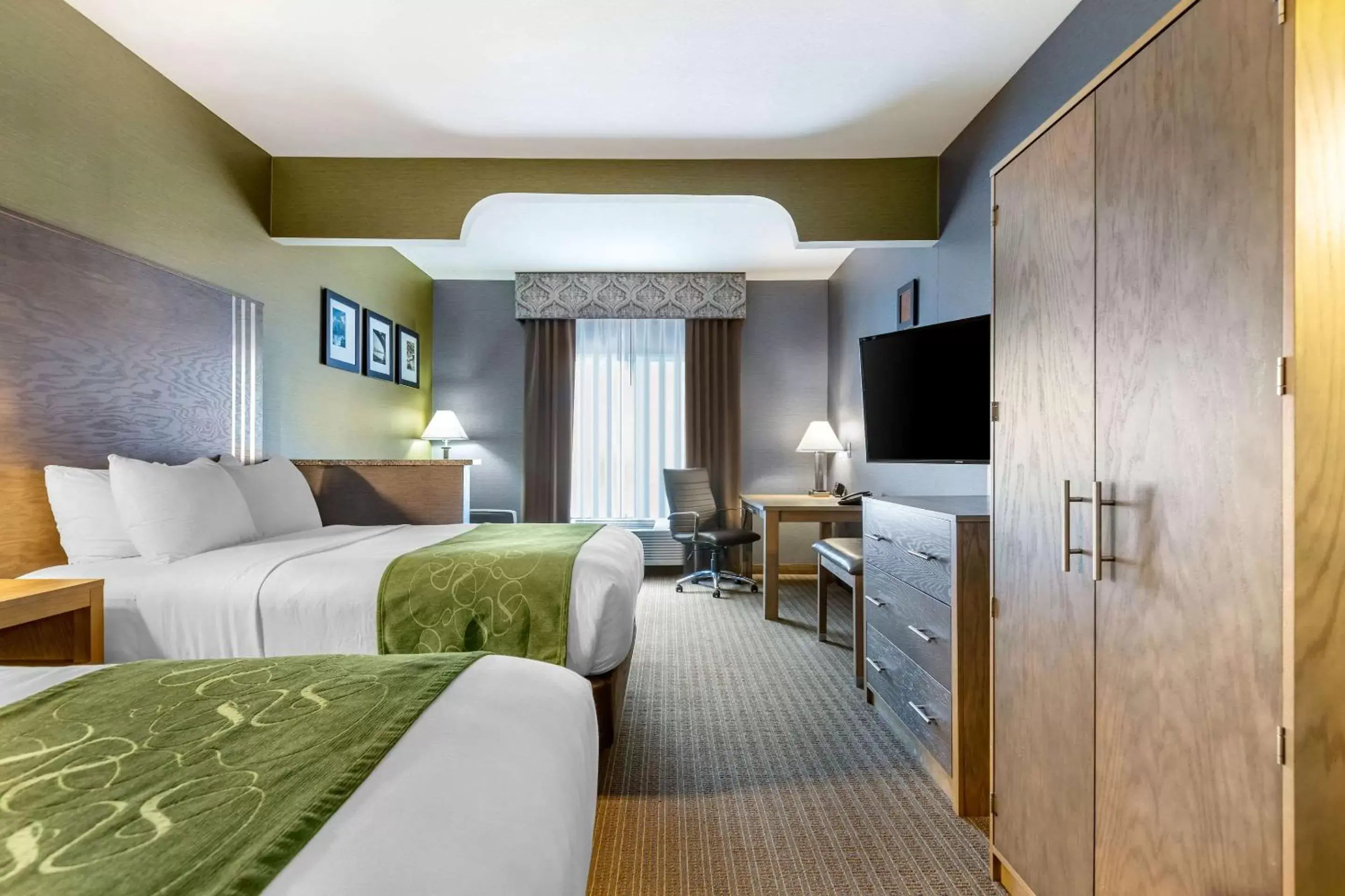 Suite with Two Queen Beds - Accessible/Non-Smoking in Comfort Suites Southgate-Detroit Suite with Two Queen Beds - Accessible/Non-Smoking in Comfort Suites Southgate-Detroit