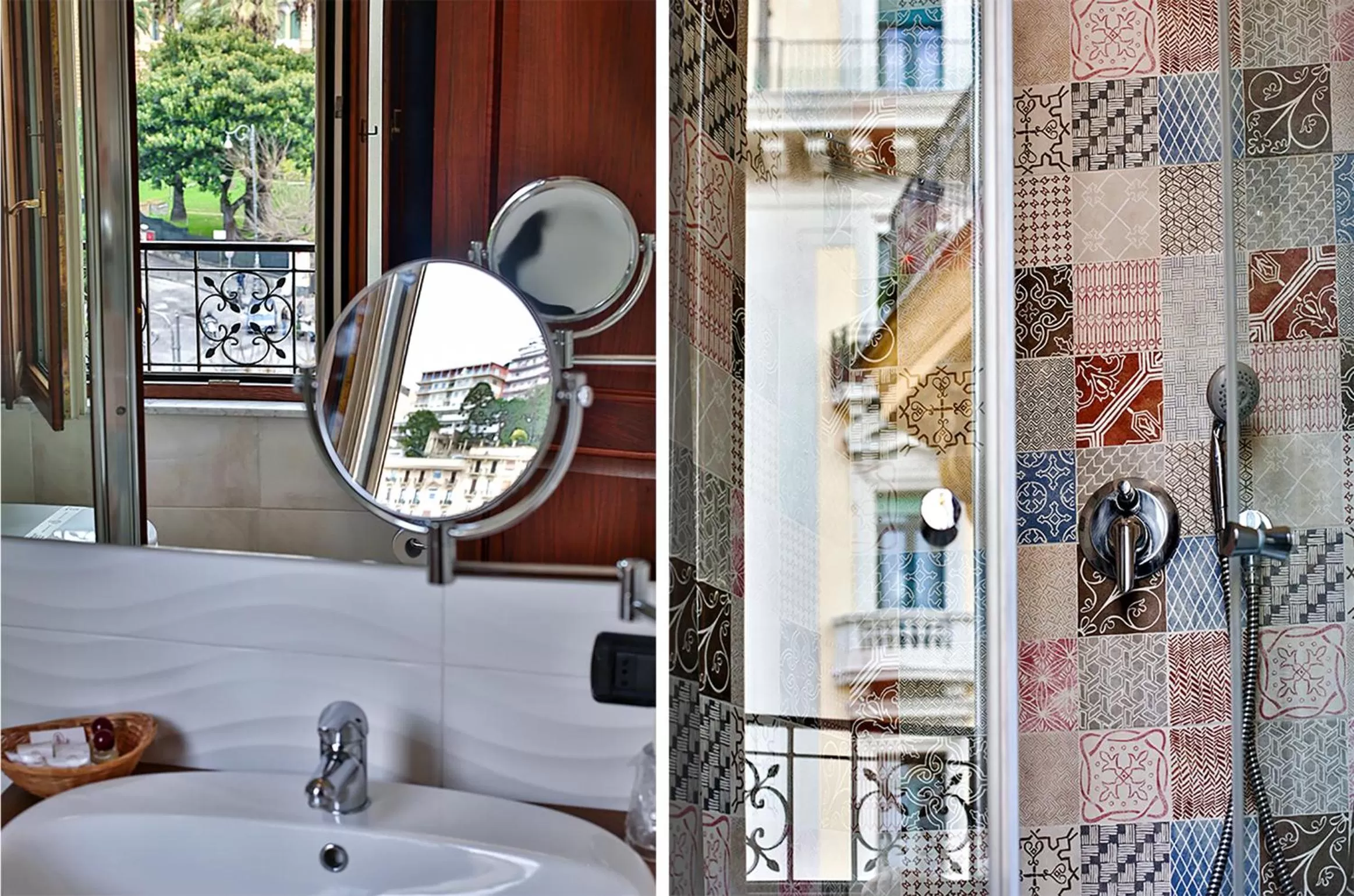 Shower in Pinto-Storey Hotel