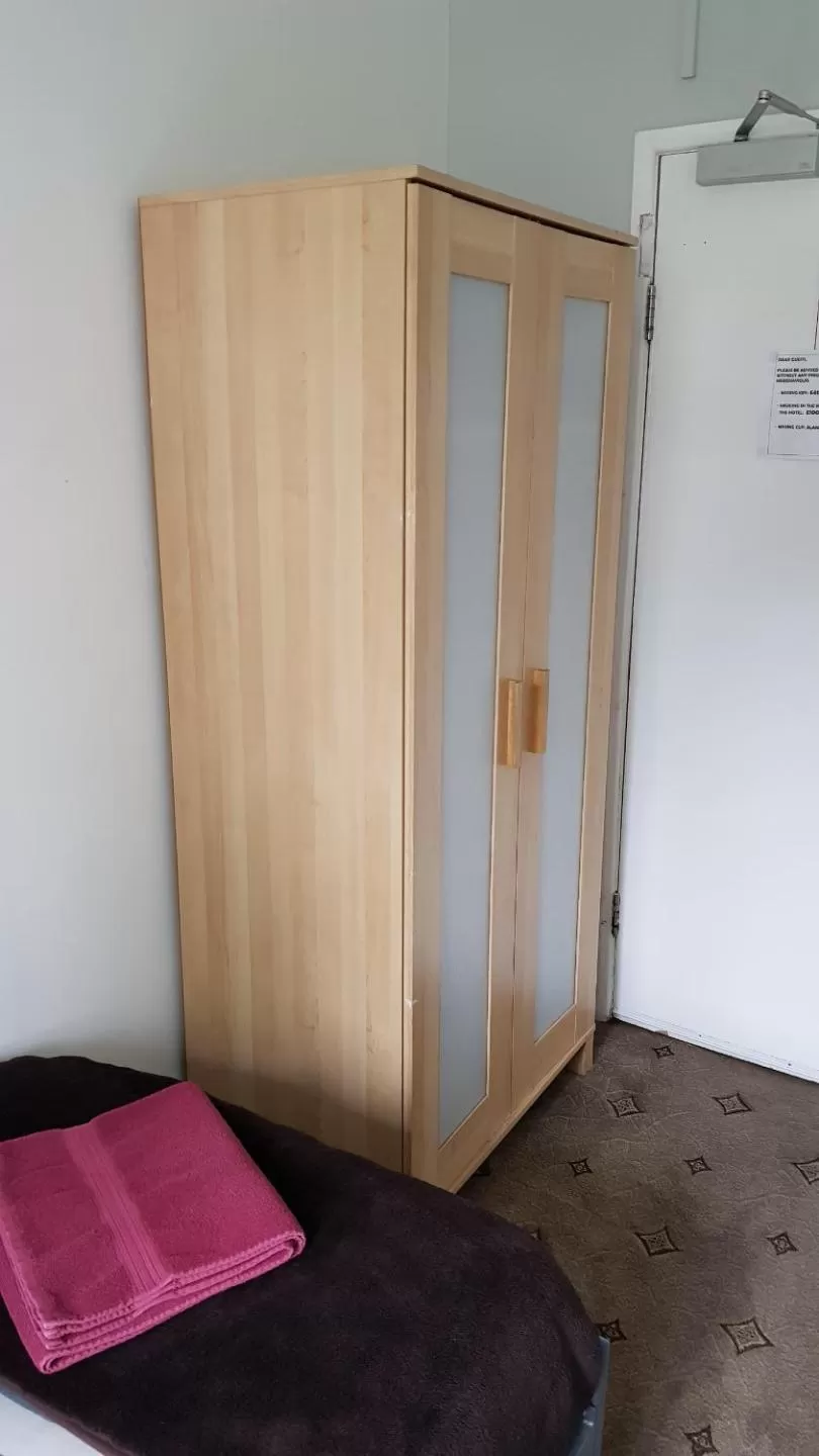 wardrobe in Hour Glass Hotel