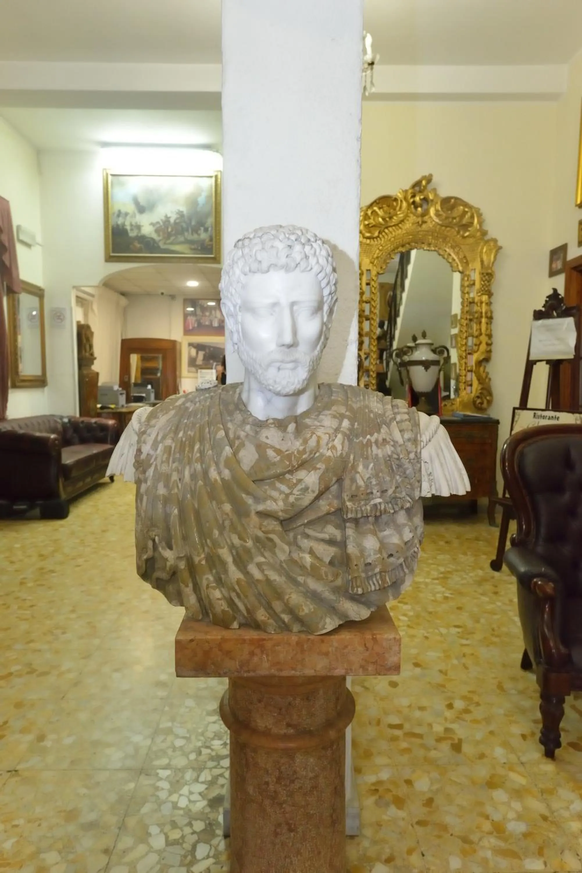 Decorative detail in Hotel Chopin