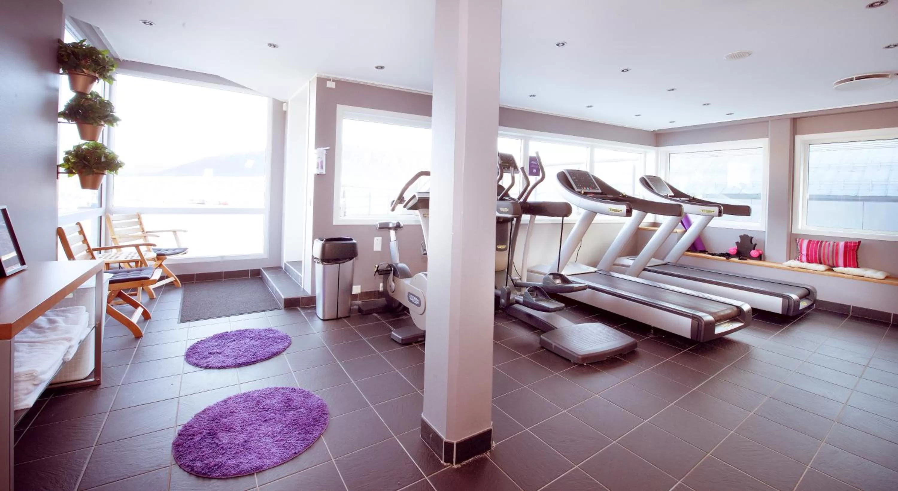 Fitness centre/facilities in Home Hotel Aurora