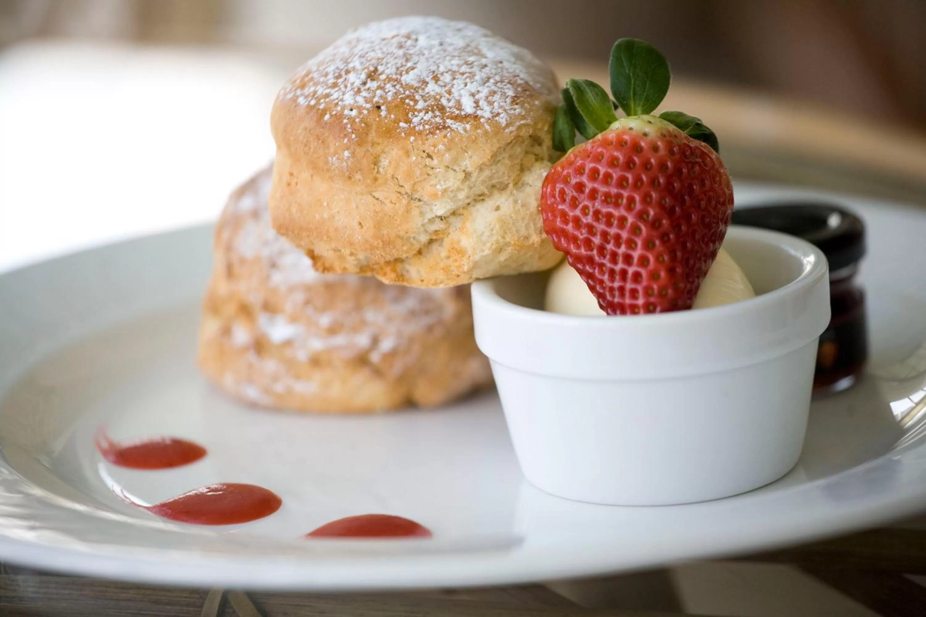 Food close-up in Porth Veor Manor Villas & Apartments