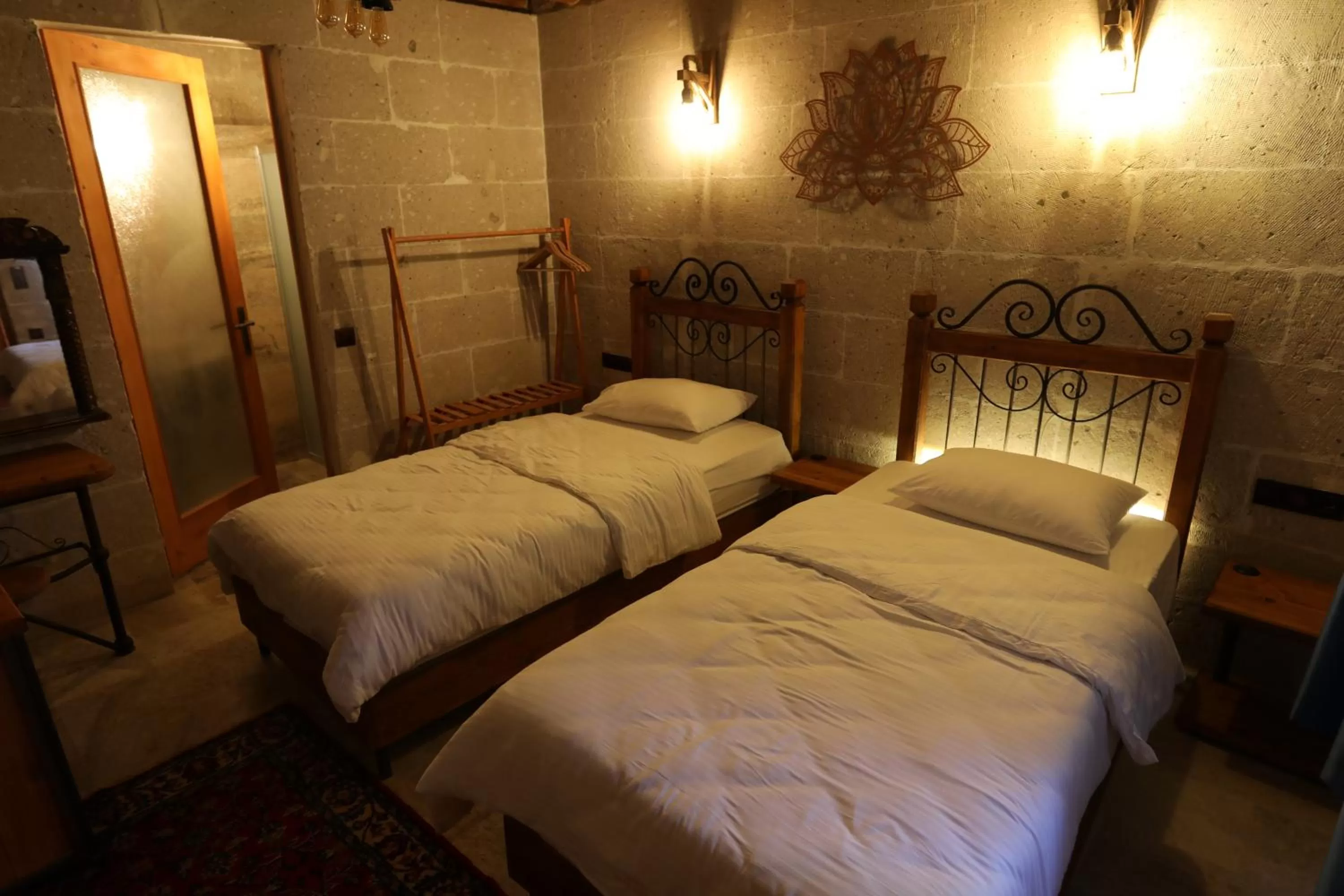 Bed in Atax Cave Hotel