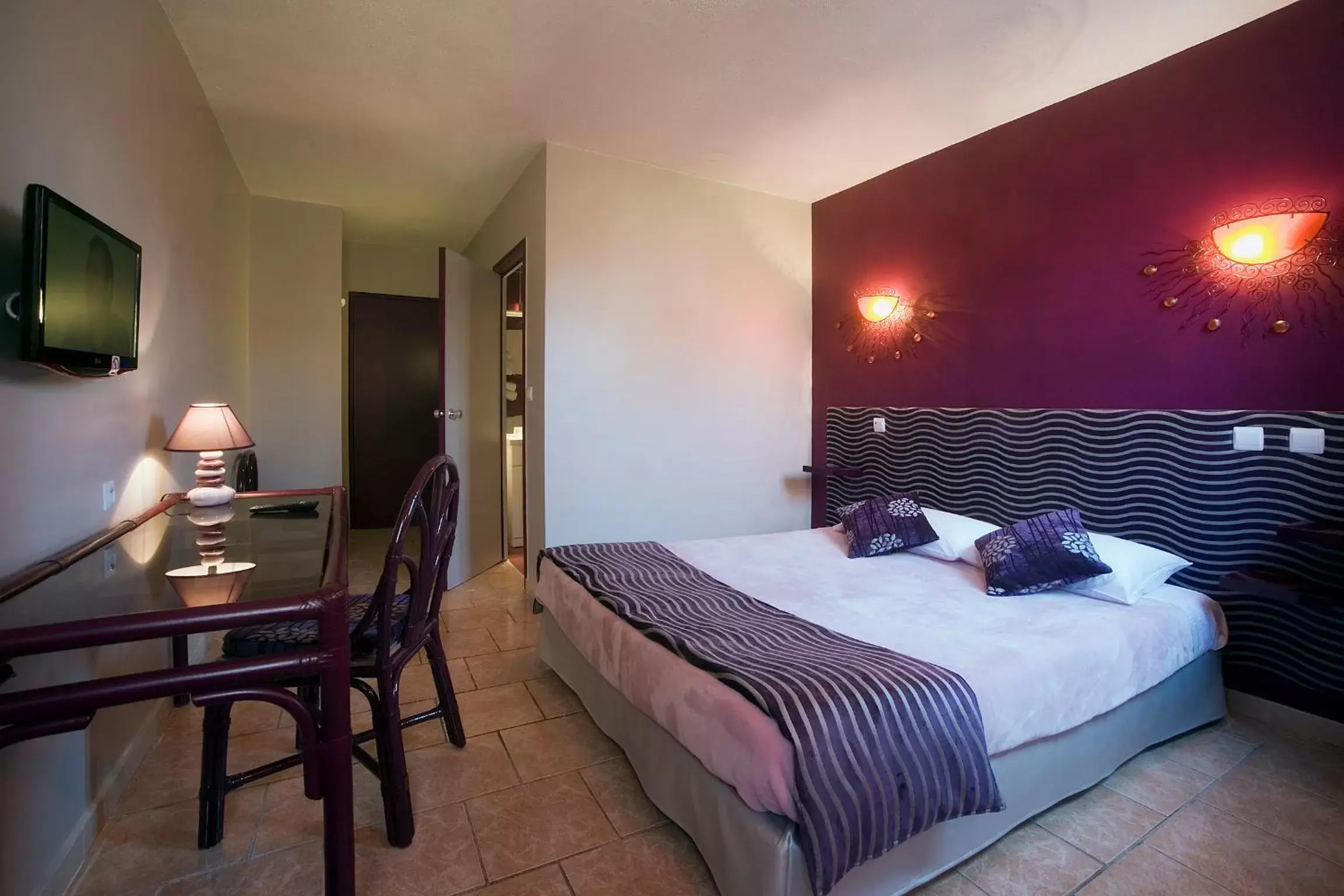 Double Room with Garden View in Tropic Hôtel Double Room with Garden View in Tropic Hôtel