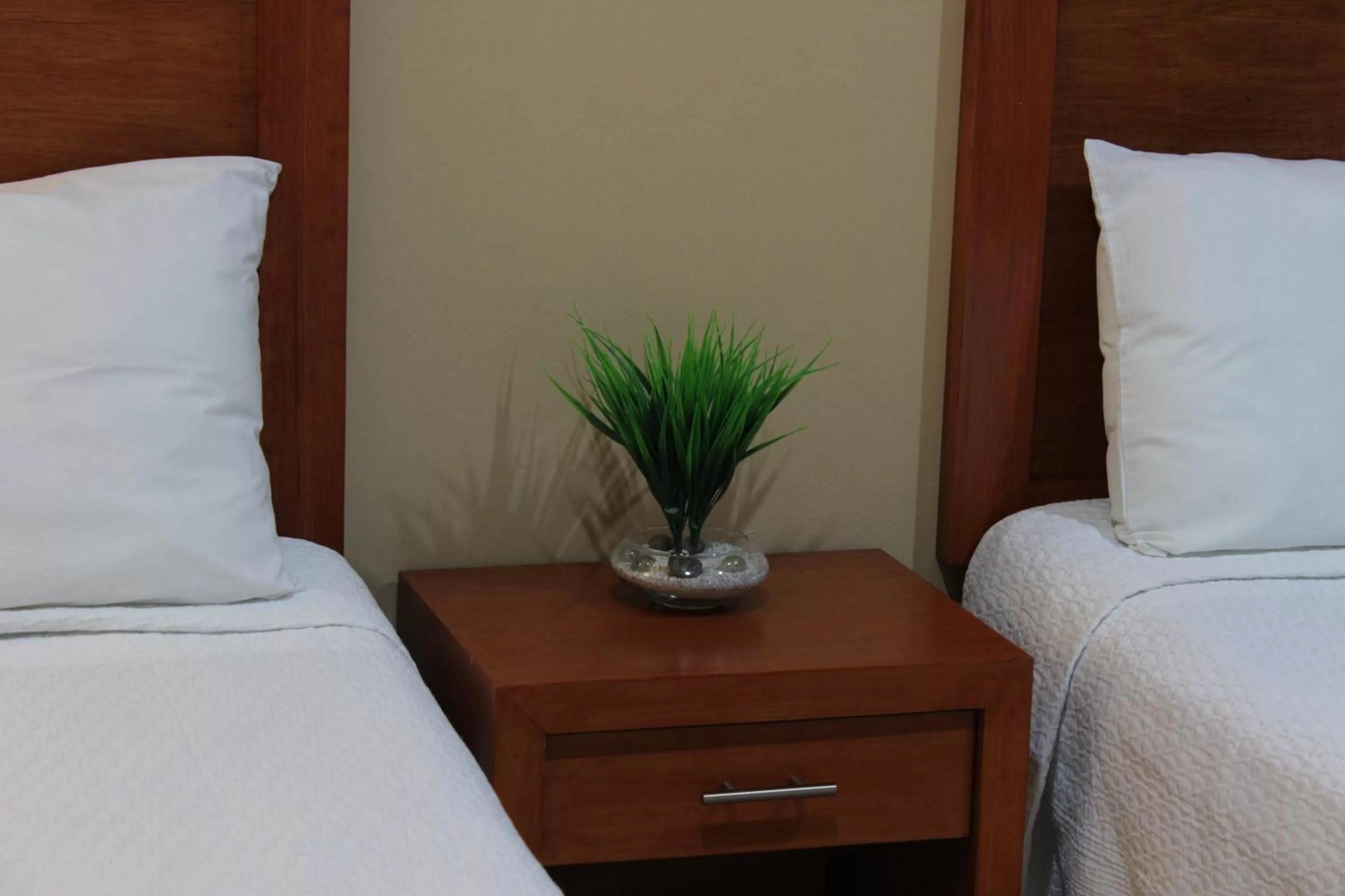 Bed in Hotel Marllou