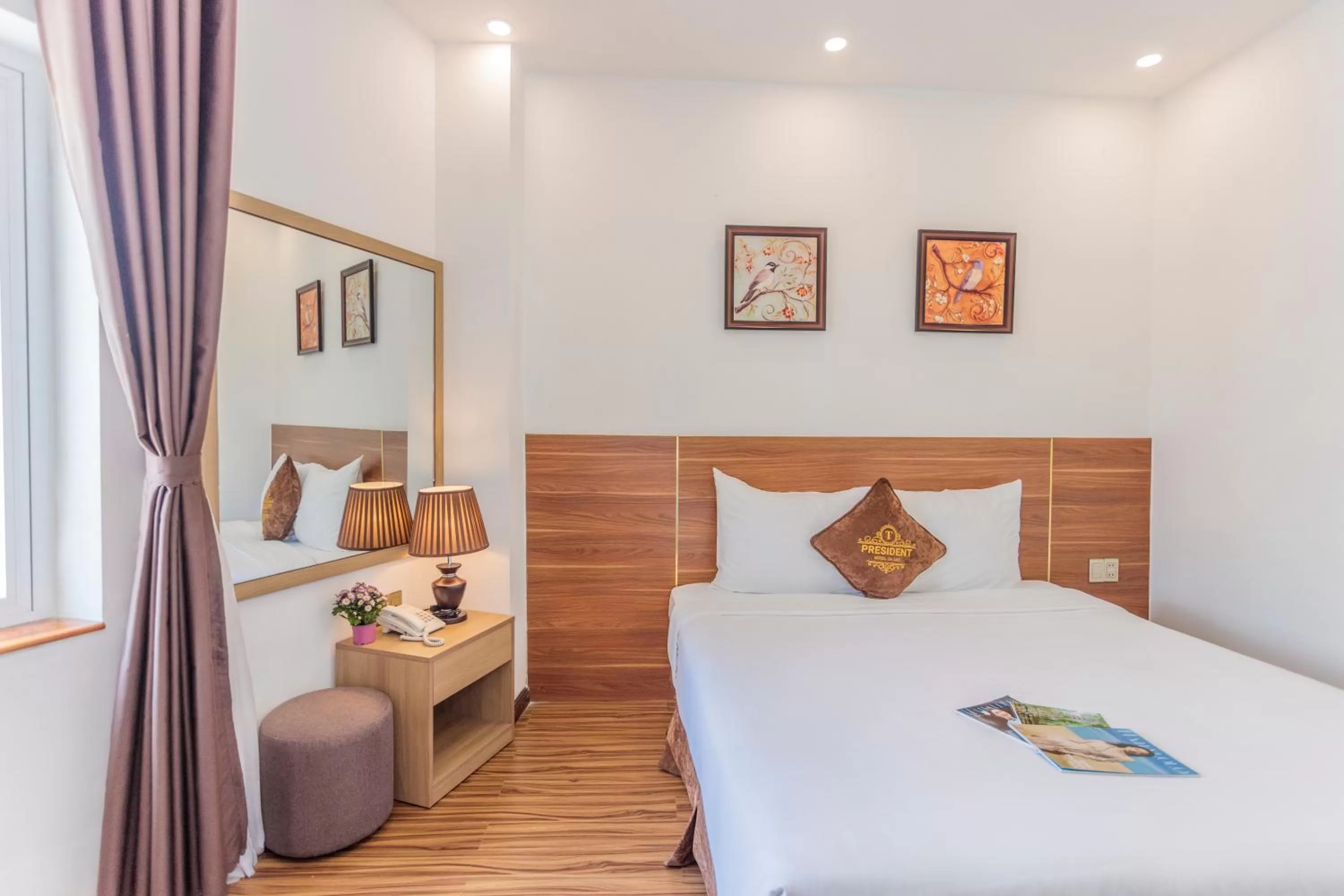 Bed in President Hotel