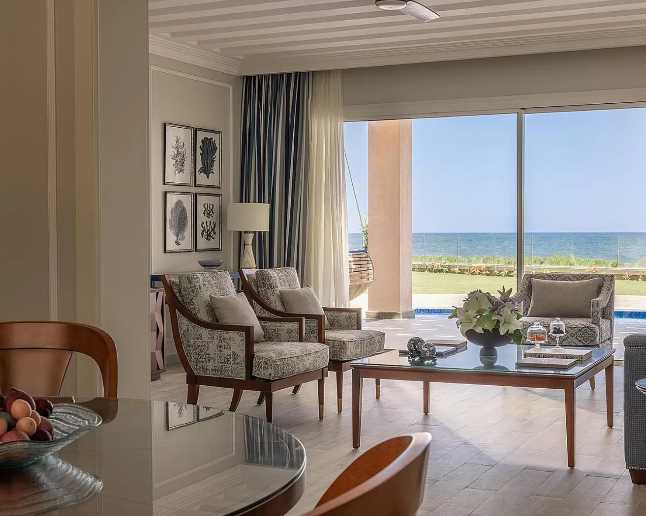 Dining area in Four Seasons Hotel Alexandria At San Stefano