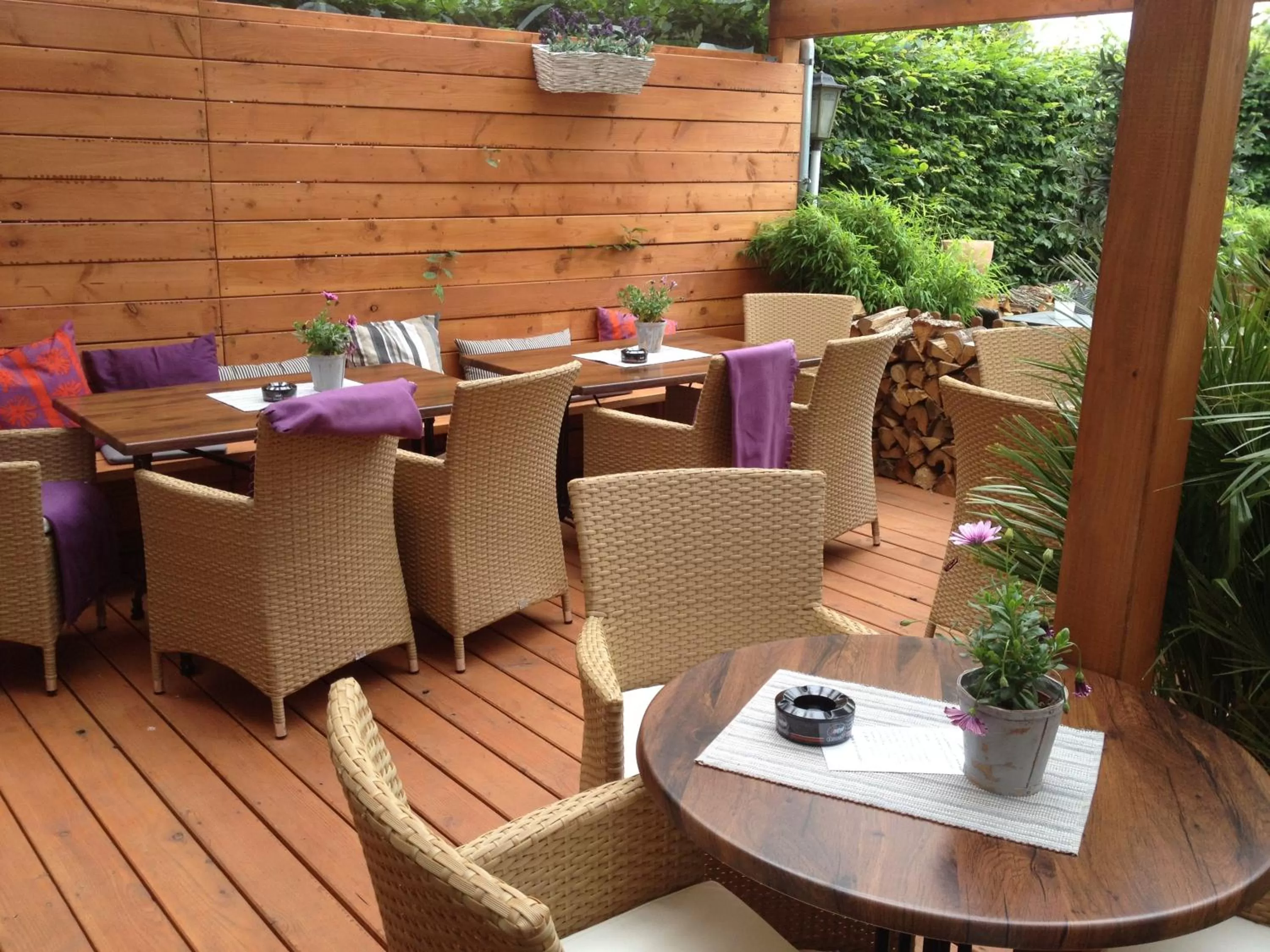 Garden, Restaurant/Places to Eat in Hotel am Bergl