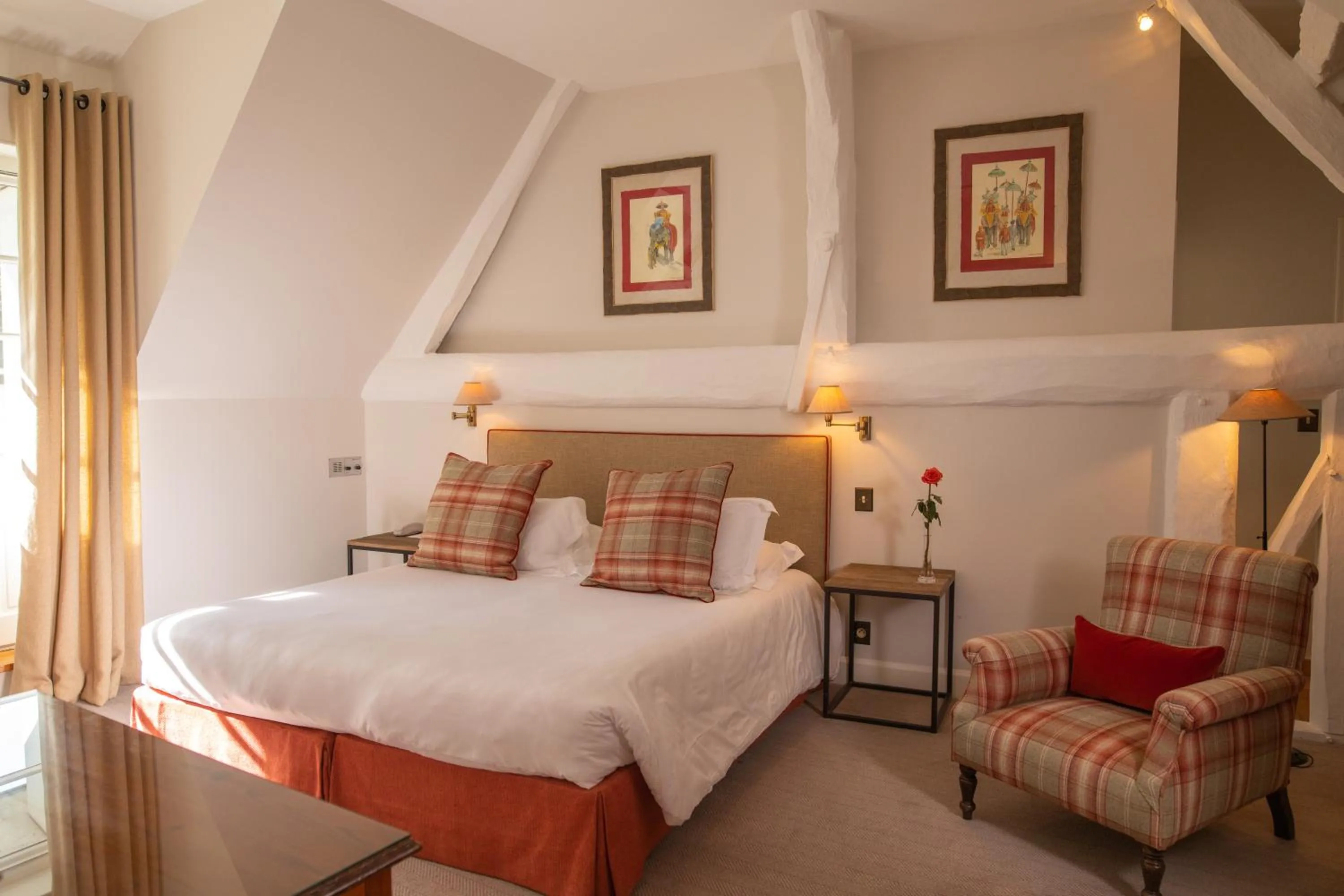 Bedroom, Bed in Domaine de la Tortinière