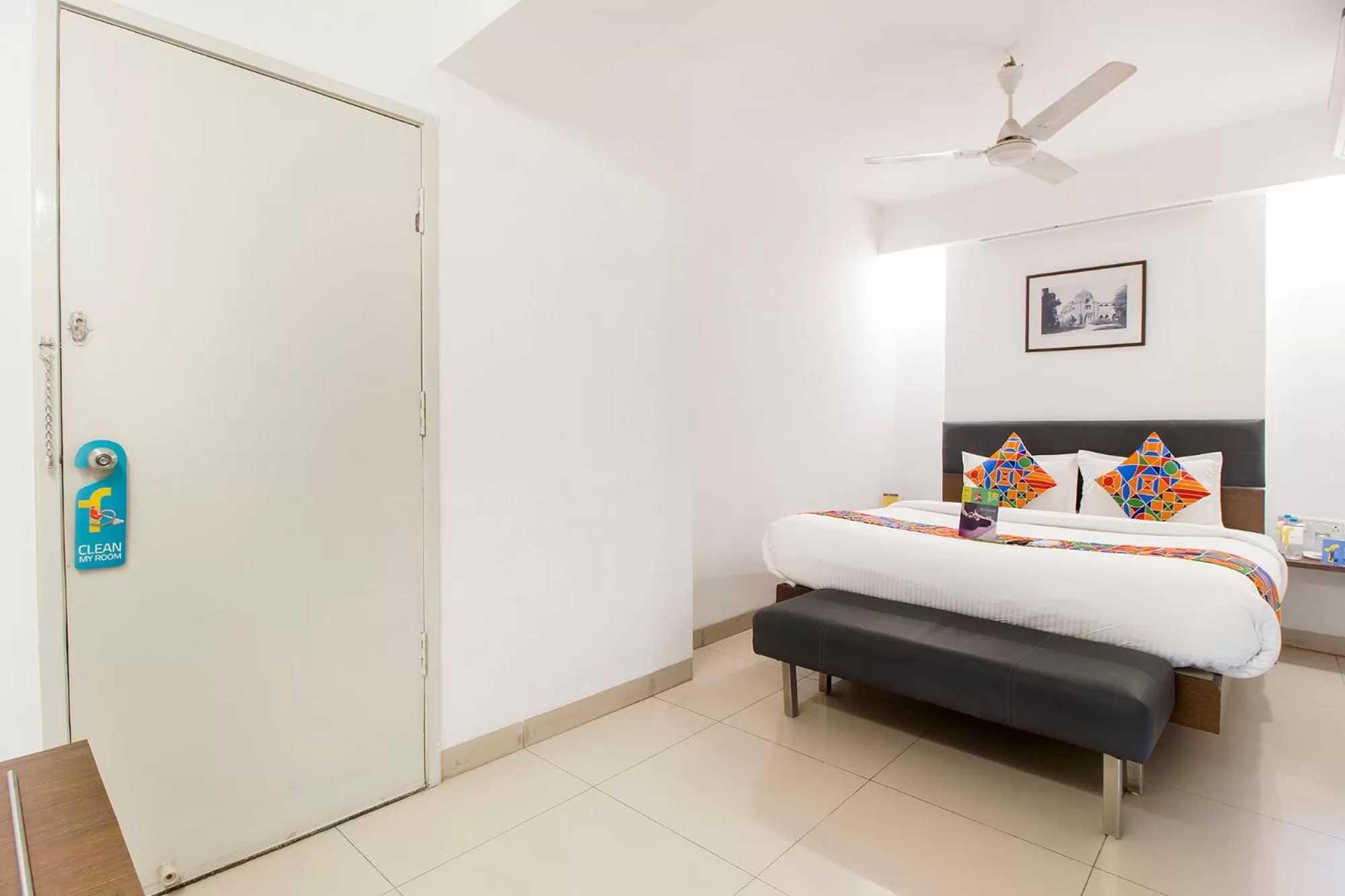 Bedroom, Bed in FabHotel Kalyan - Nr Dairy Dan Circle