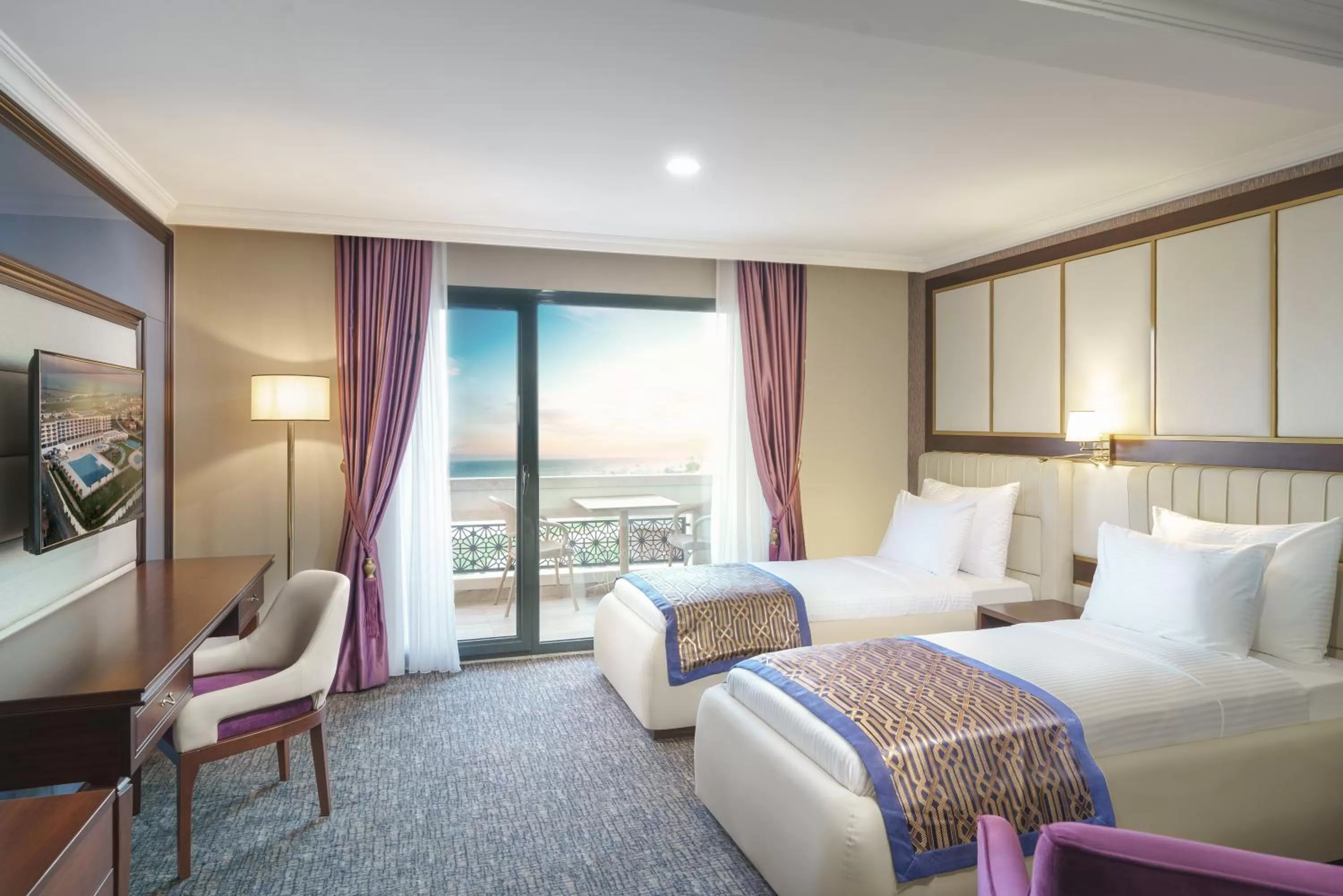 Standard Twin Room with Sea View in Ramada Plaza by Wyndham Silivri