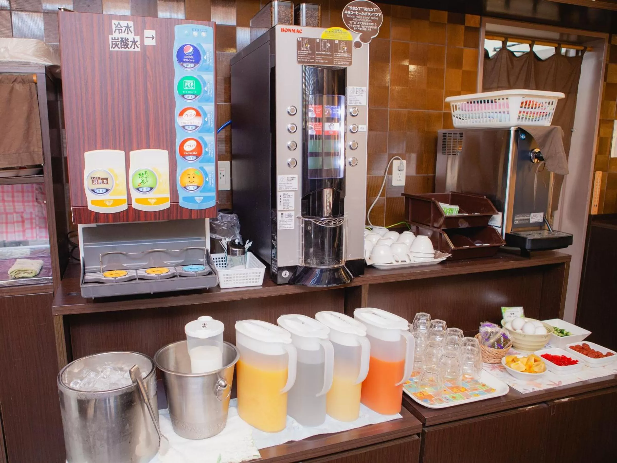 Drinks in Kuretake-Inn Kikugawa I.C.