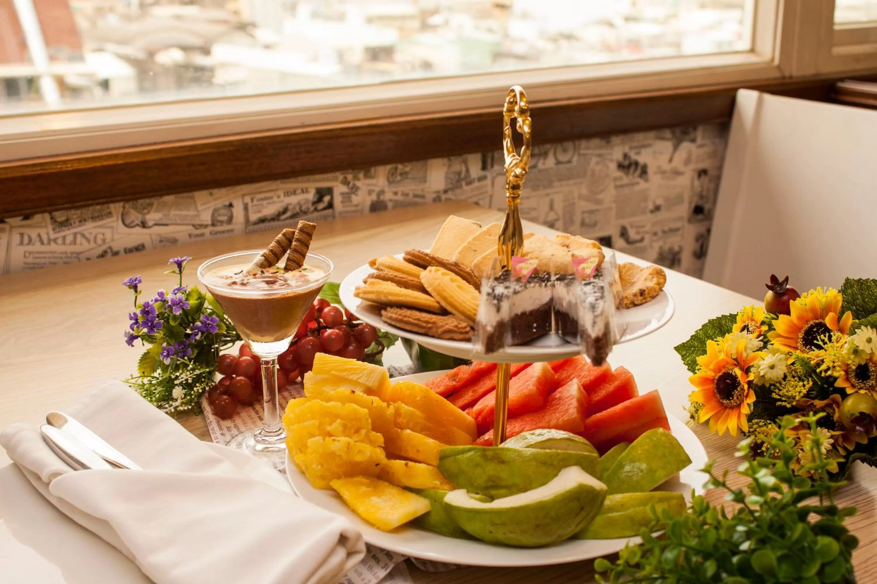 Food and drinks in Cambridge Tainan Hotel