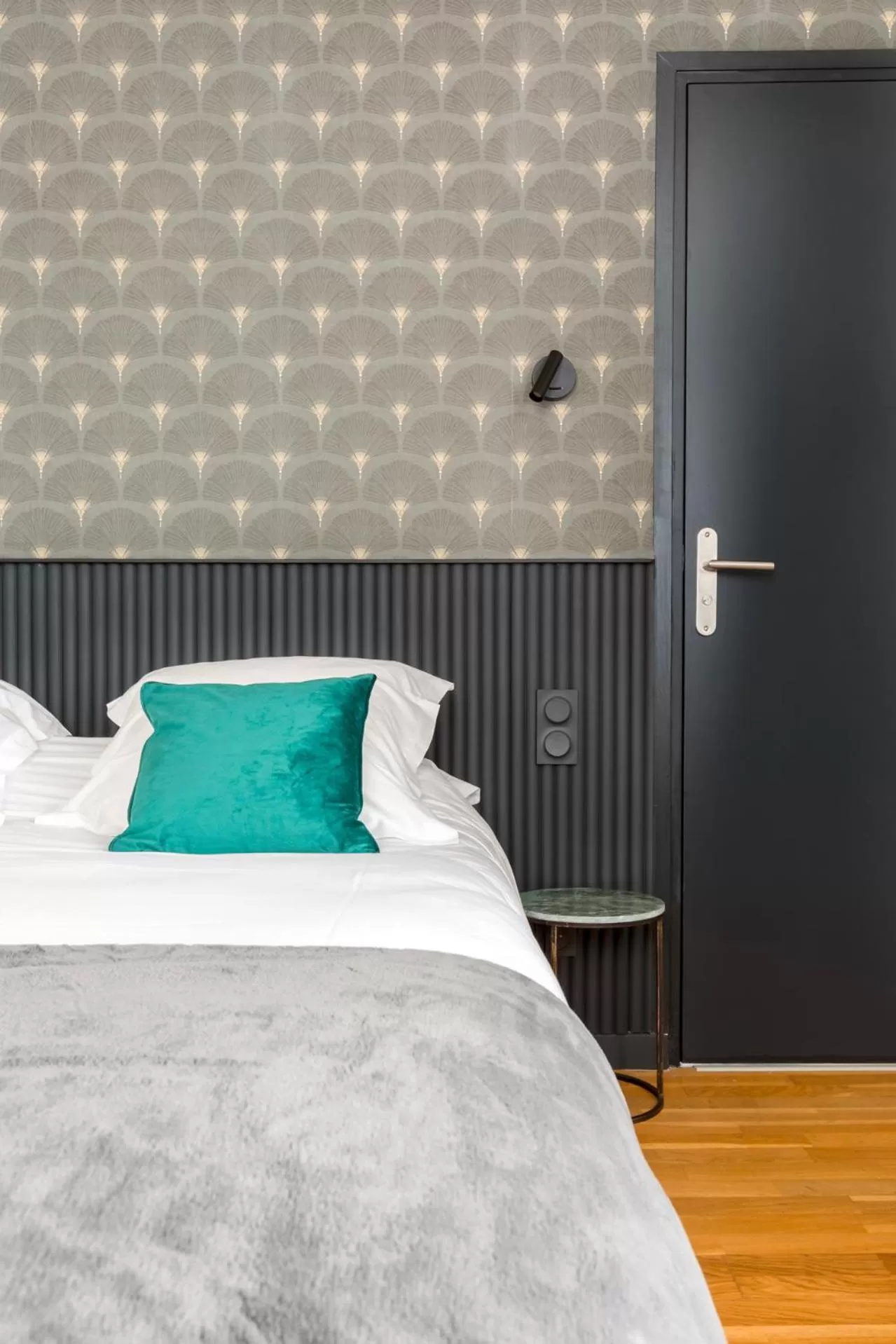 Bedroom, Bed in Au Chat Qui Dort Lille - Villa Gounod