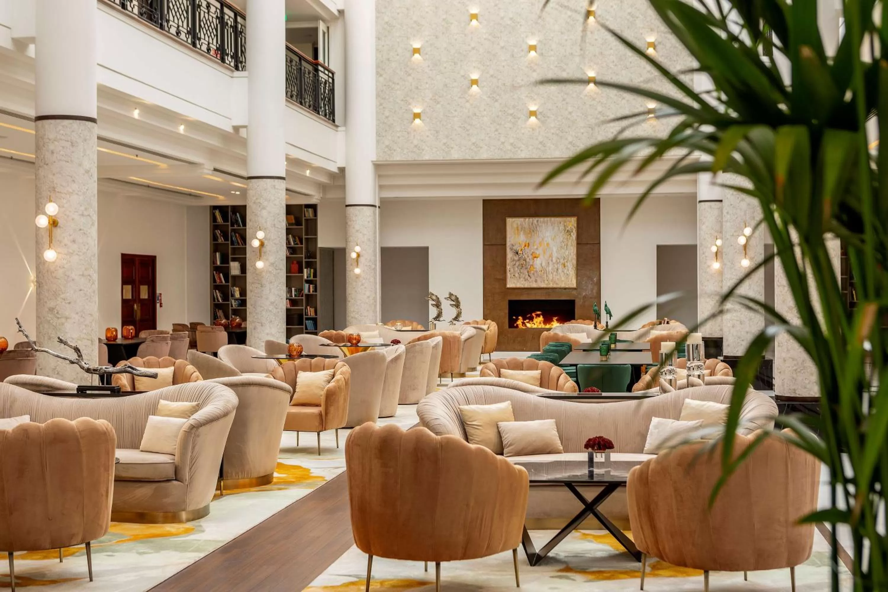 Lobby or reception in Hilton Nicosia