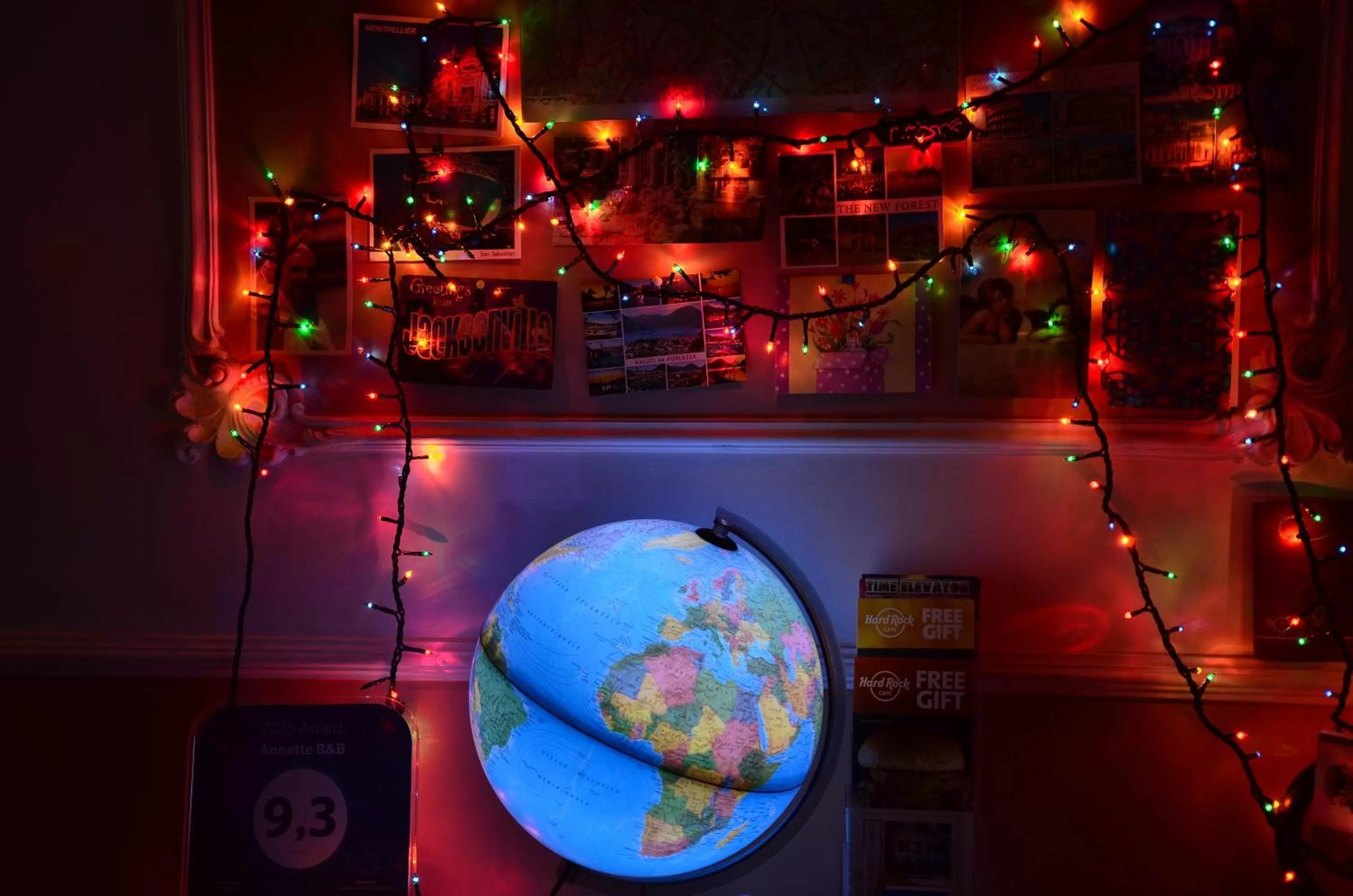 Lobby or reception in Annette B&B