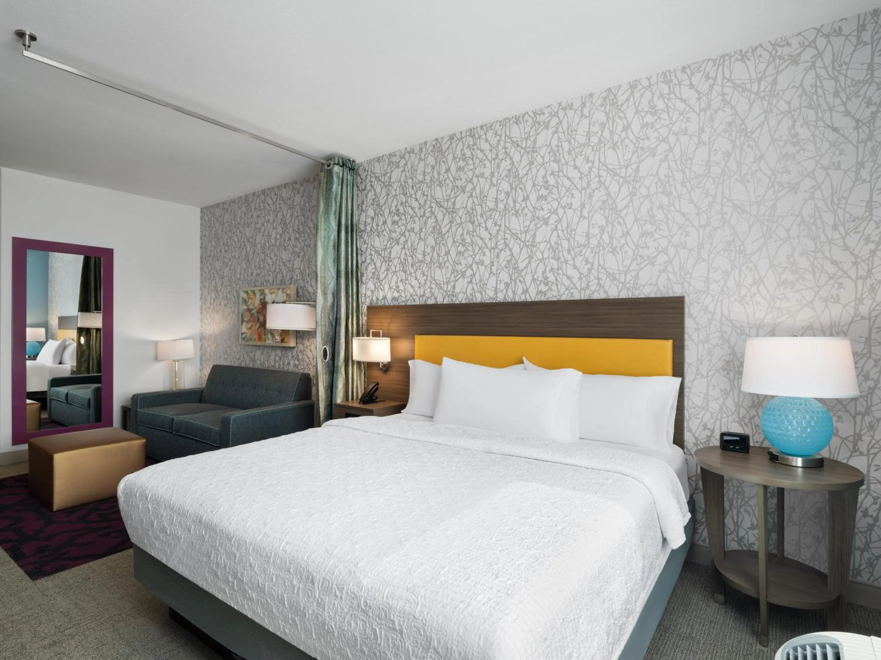 Bedroom, Bed in Home2 Suites By Hilton Round Rock Medical Center