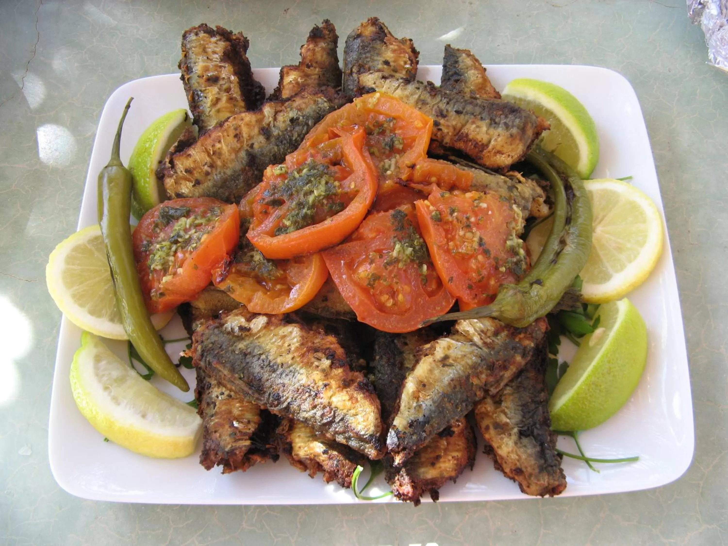 Lunch, Food in Auberge Tinit