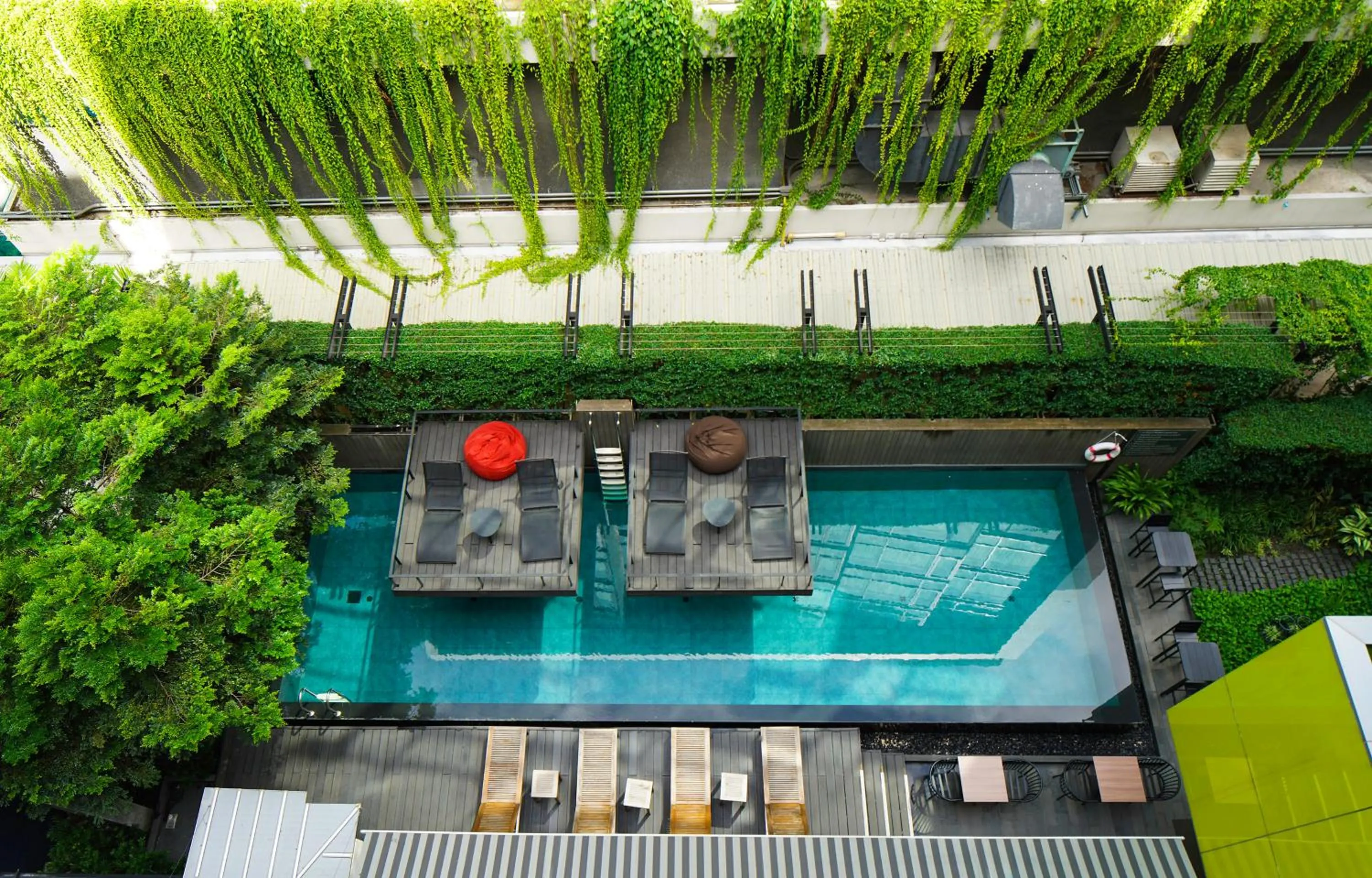 Pool view in LiT BANGKOK Residence