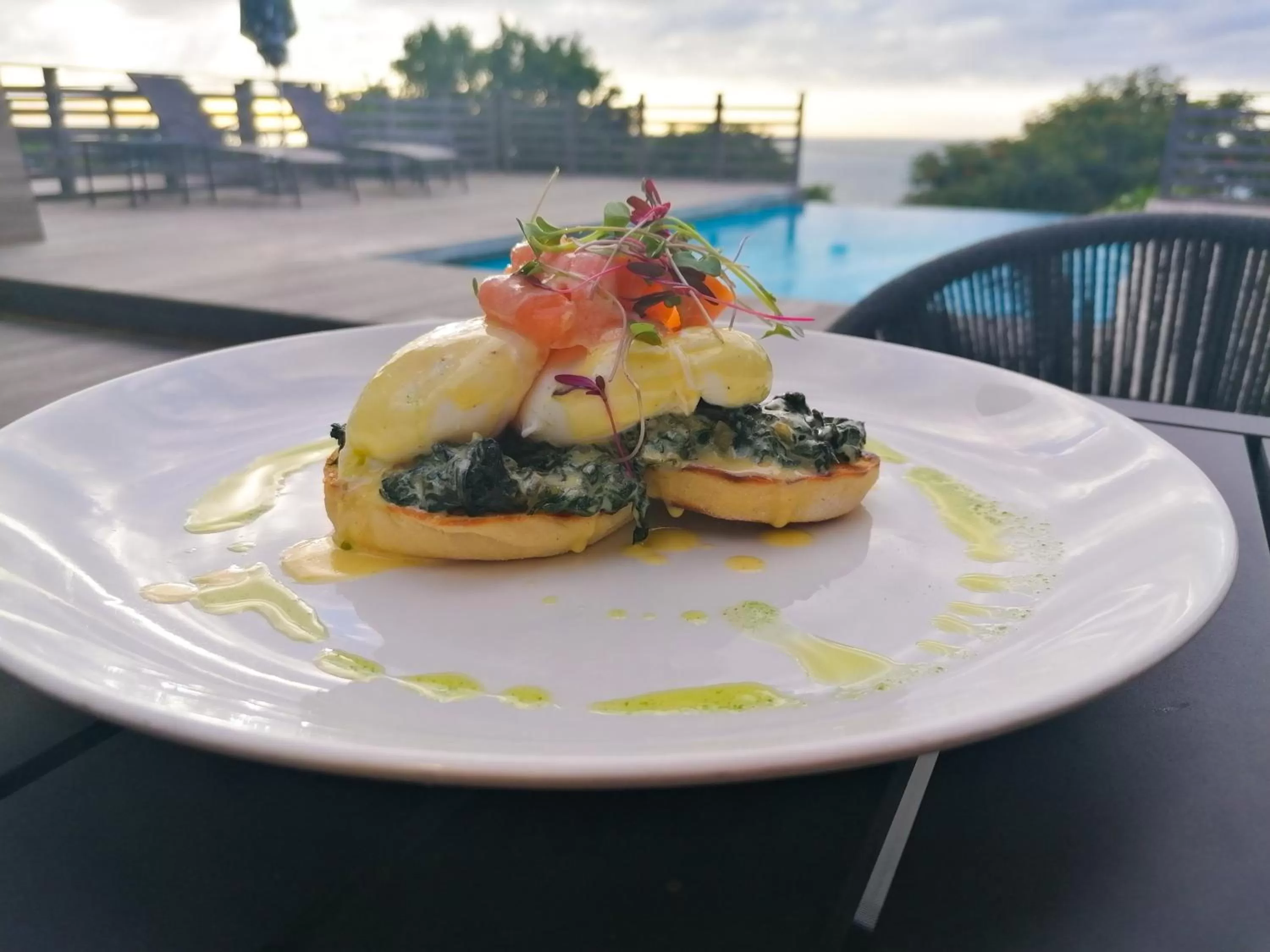 Food in Endless Horizons Boutique Hotel