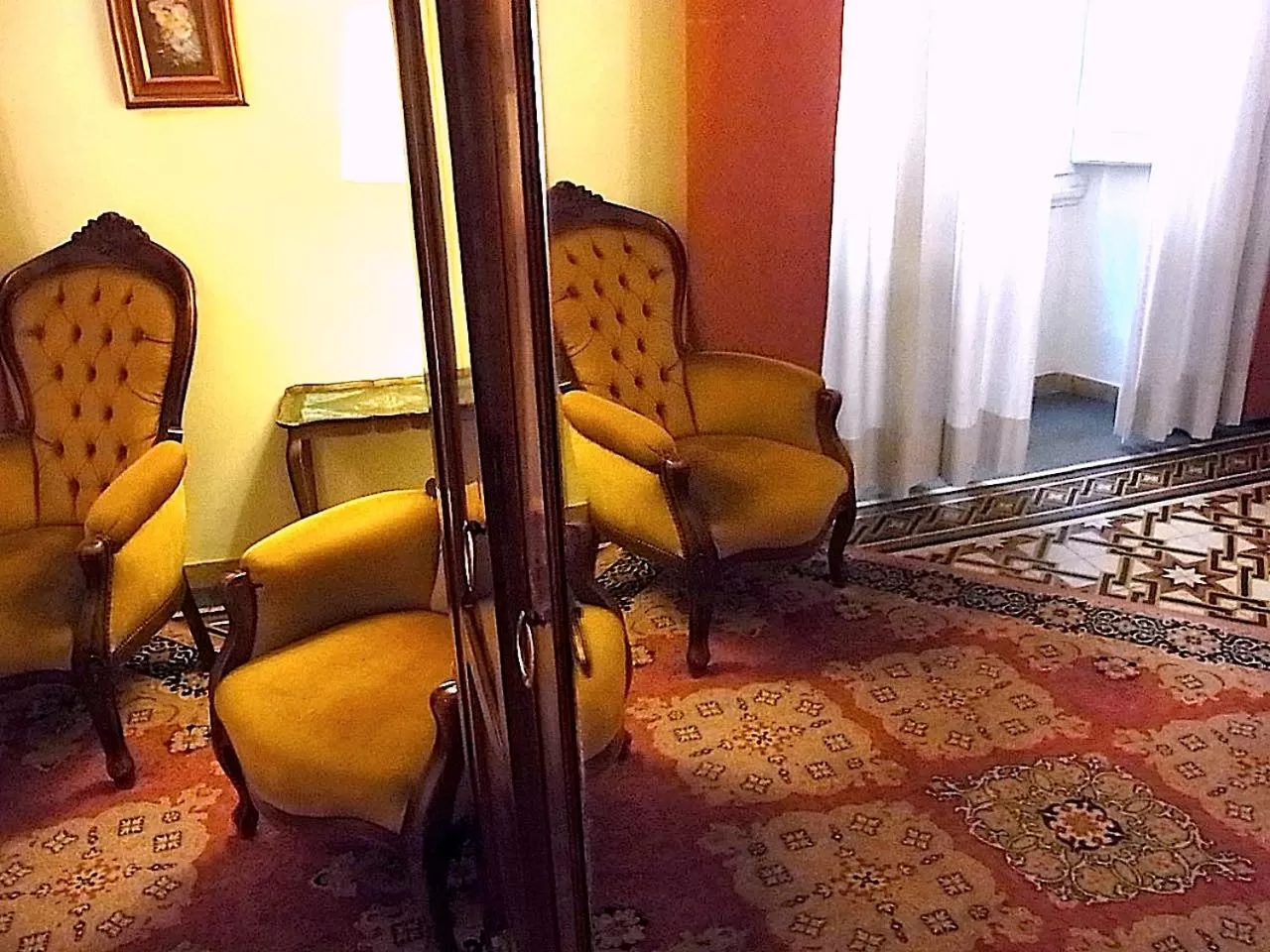 Decorative detail in Hotel Cestelli