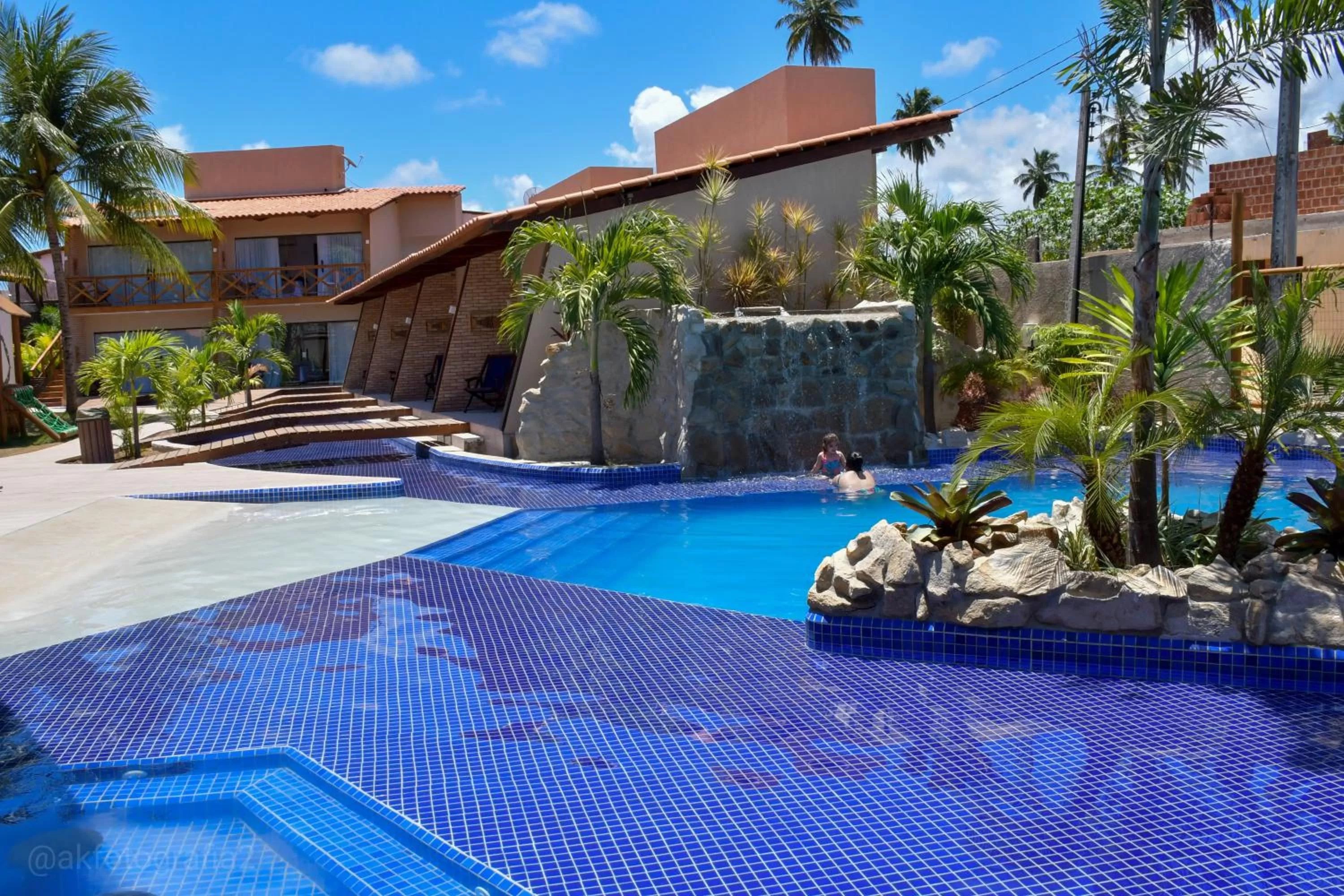 Swimming Pool in Pousada Sol e Mar