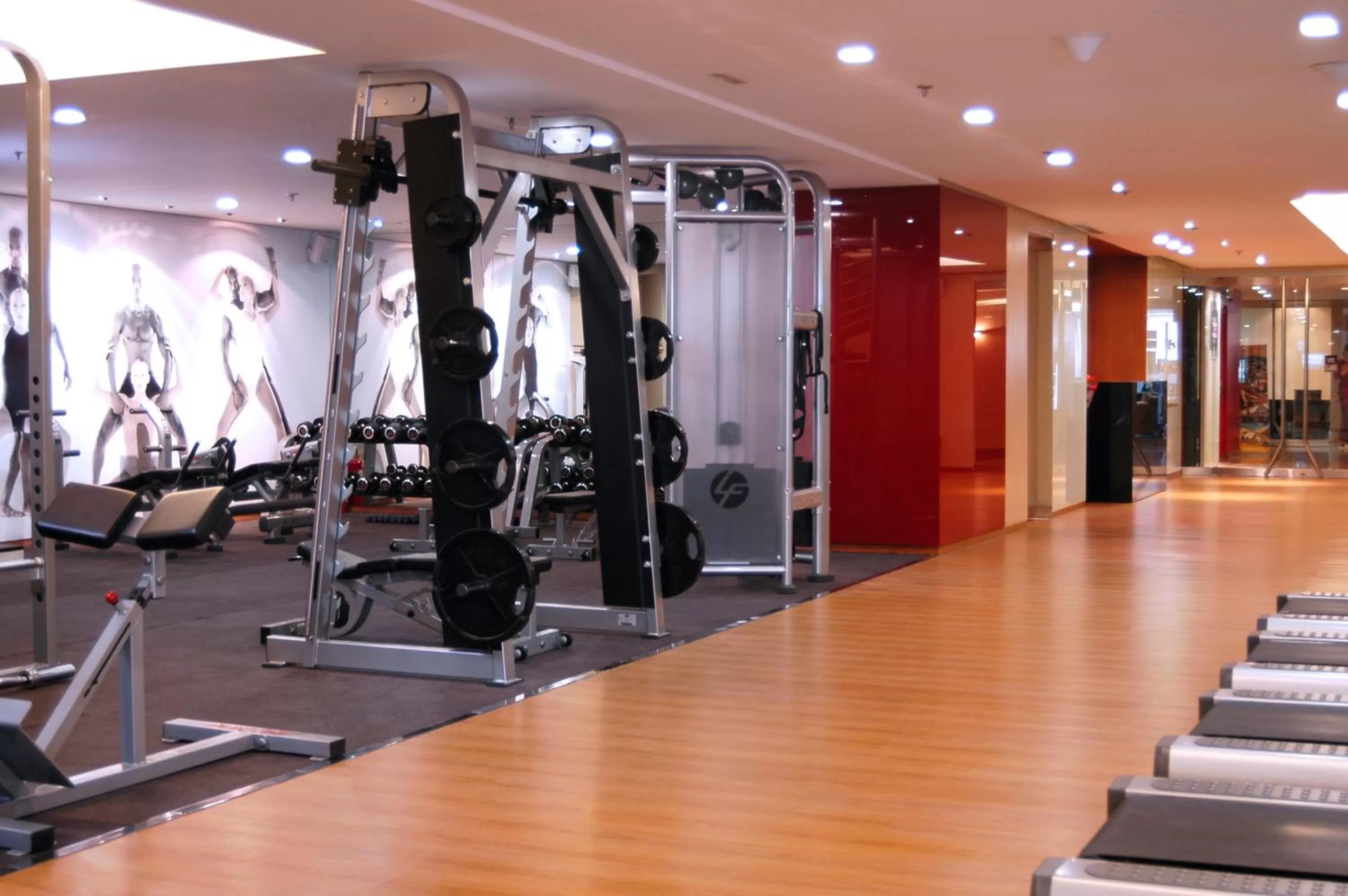 Fitness centre/facilities in Discovery Suites Manila, Philippines