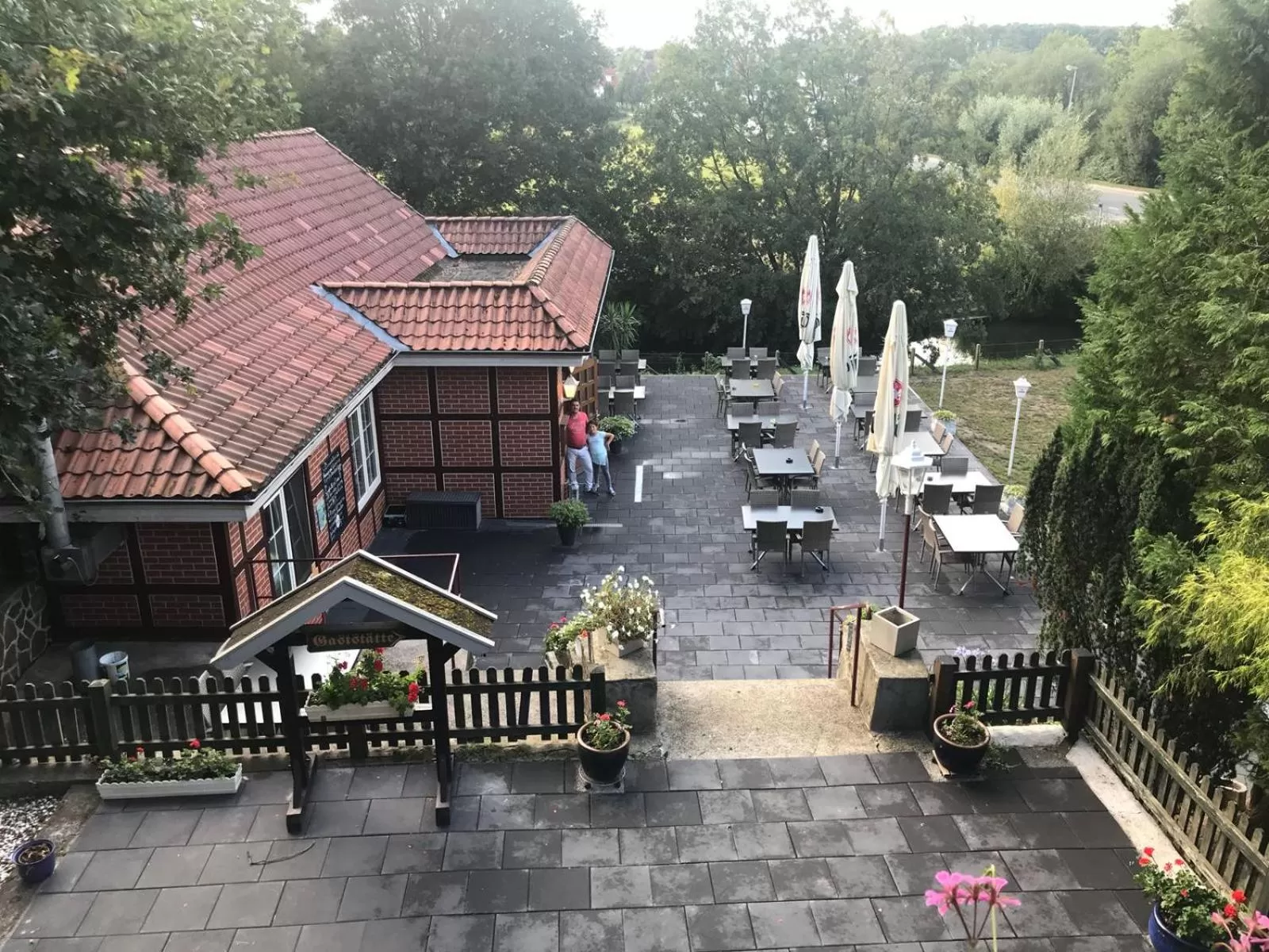 Restaurant/places to eat in Hotel Zum Böhmegrund