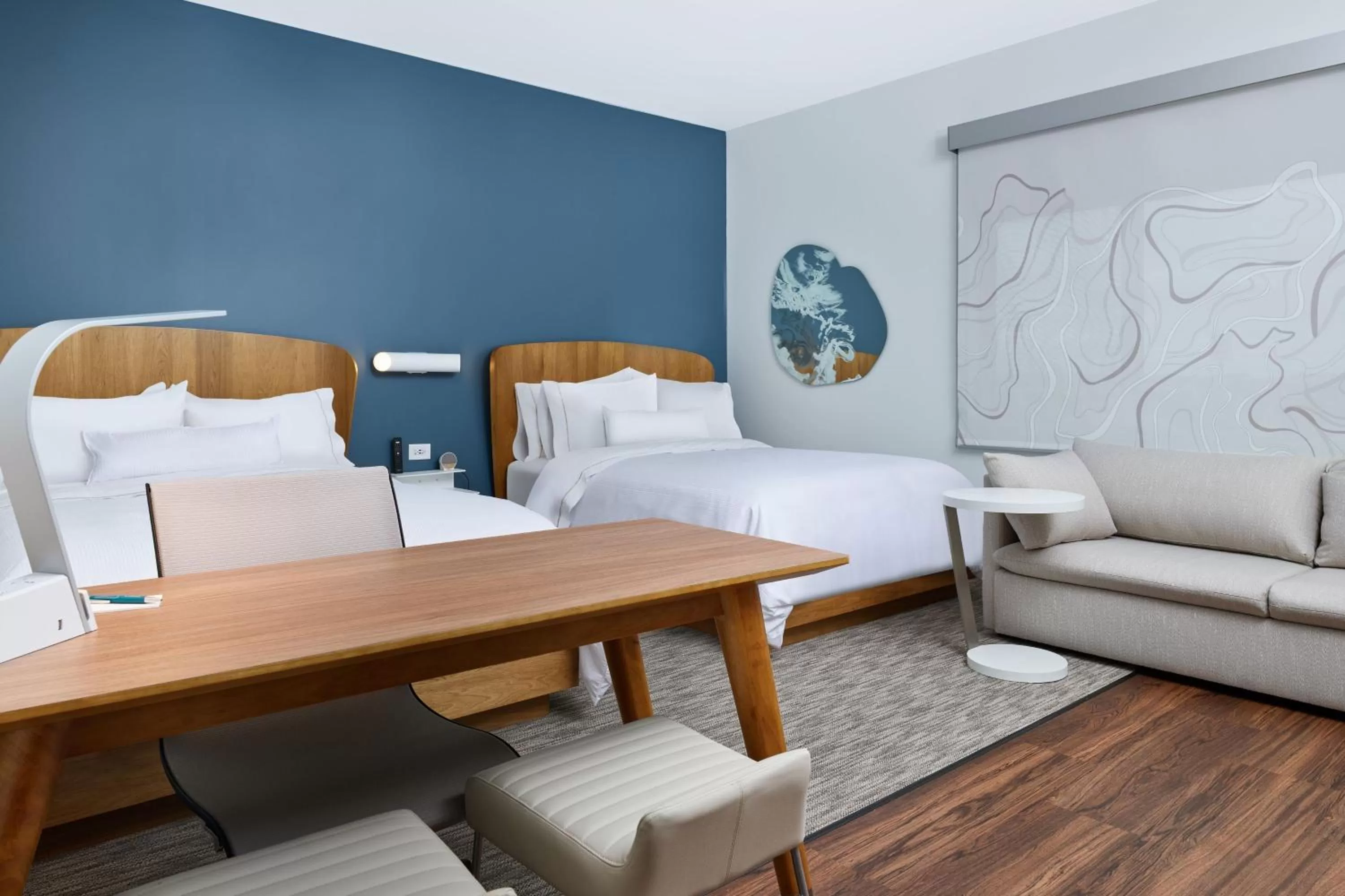 Photo of the whole room, Bed in Element Chattanooga East