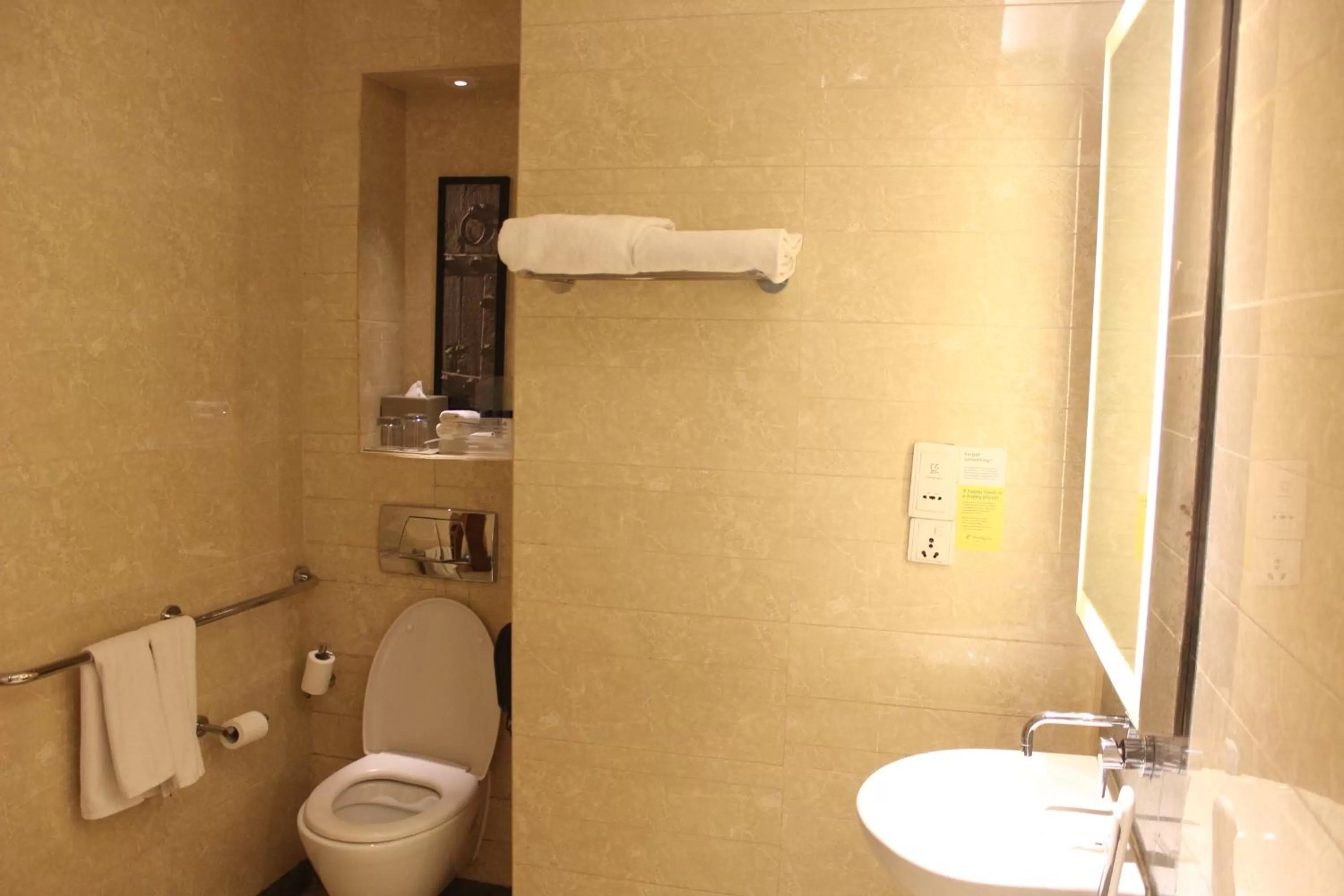 Bathroom in Holiday Inn New Delhi Mayur Vihar Noida by IHG