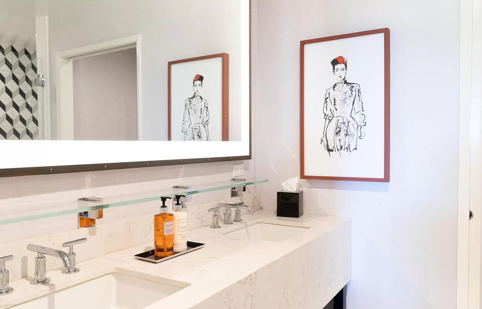 Bathroom in Montrose at Beverly Hills