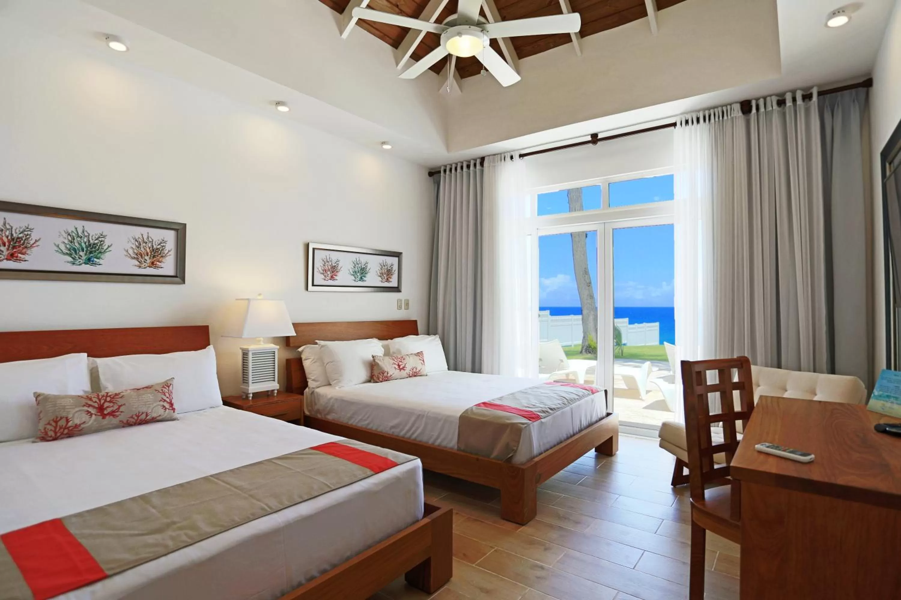 Bed in Ocean Village Deluxe Resort & Spa