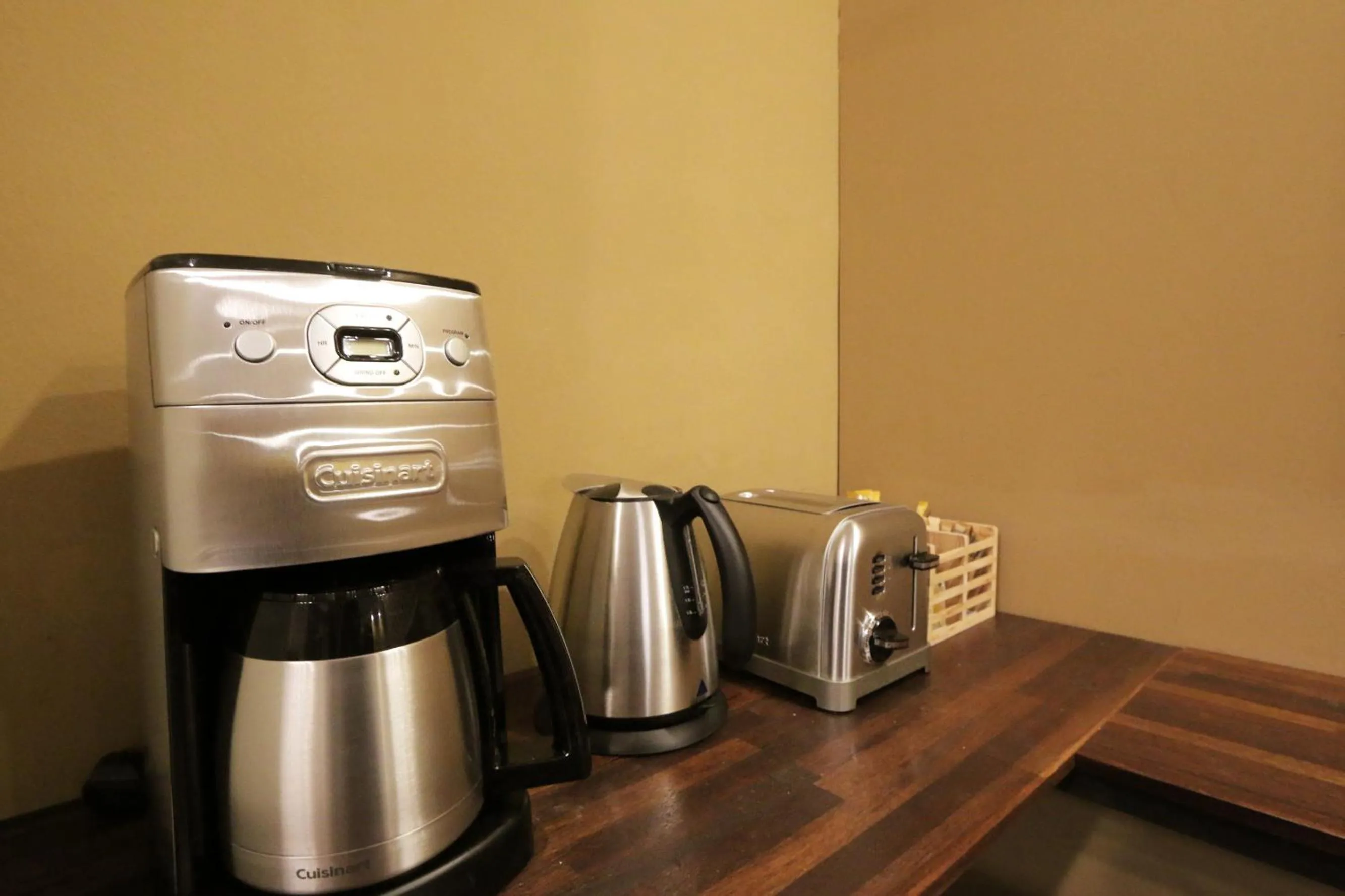 Coffee/tea facilities in Blueboat Hostel Gyeongju