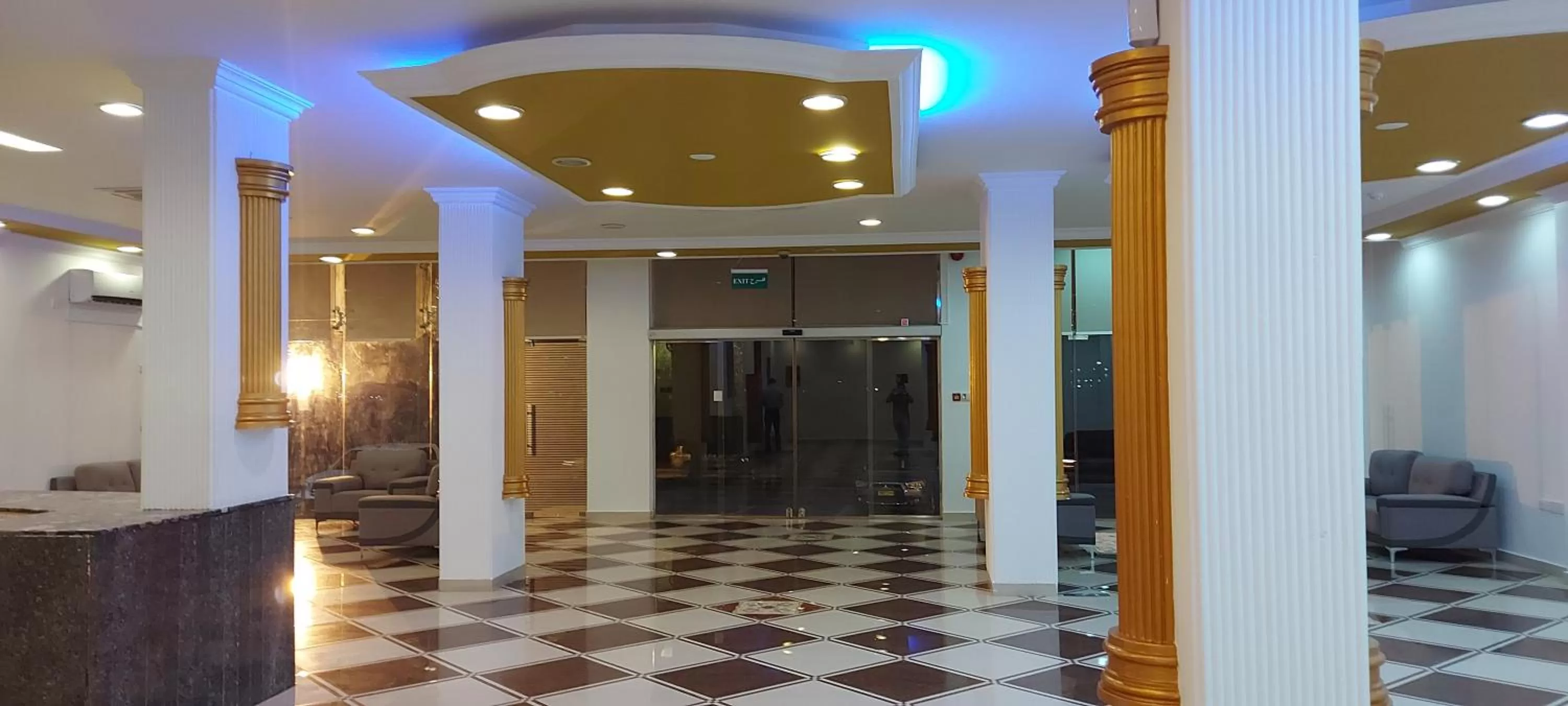 Lobby or reception in DREAMLAND HOTEL APARTMENT NIZWA