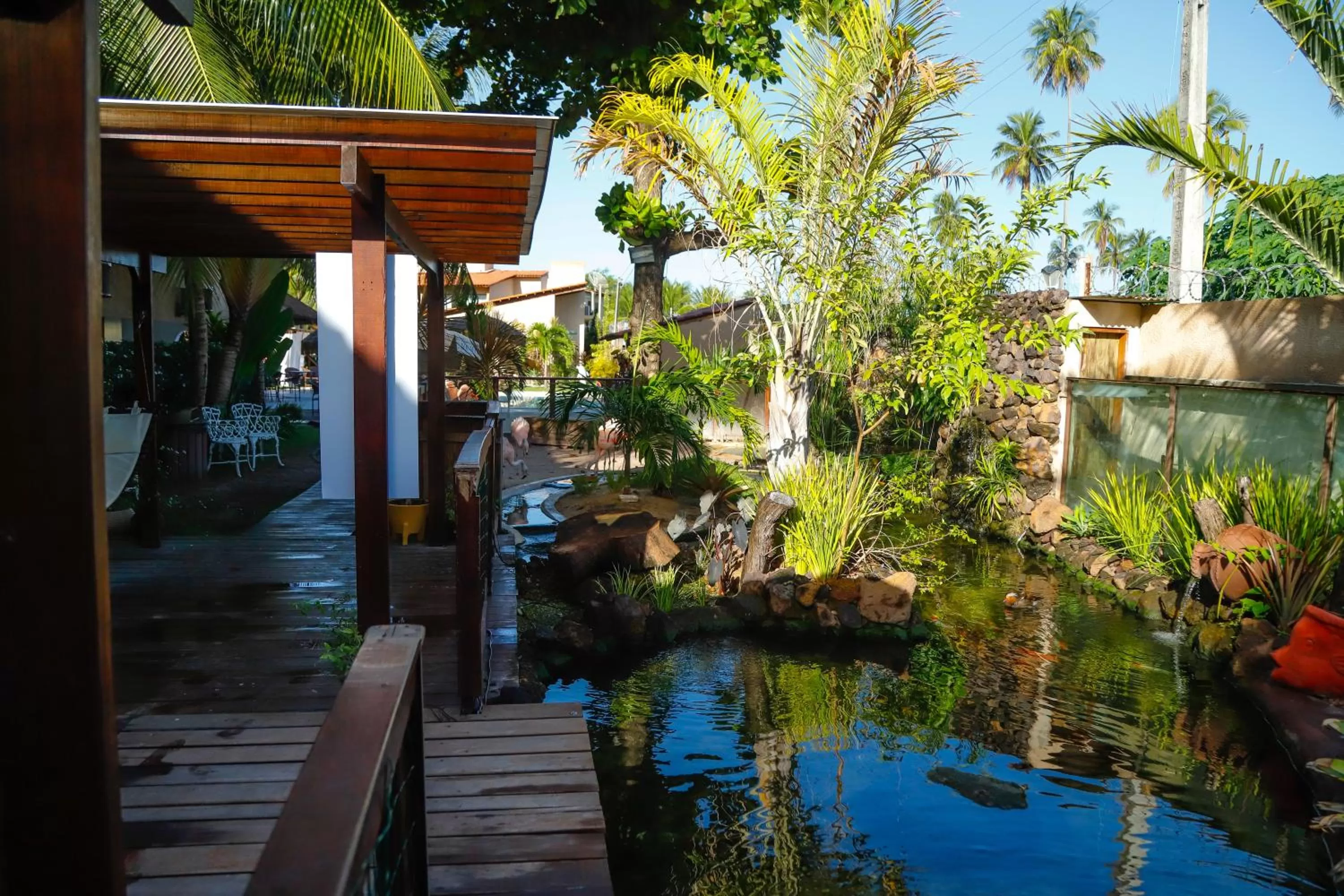 Pool View in Pousada Sol e Mar