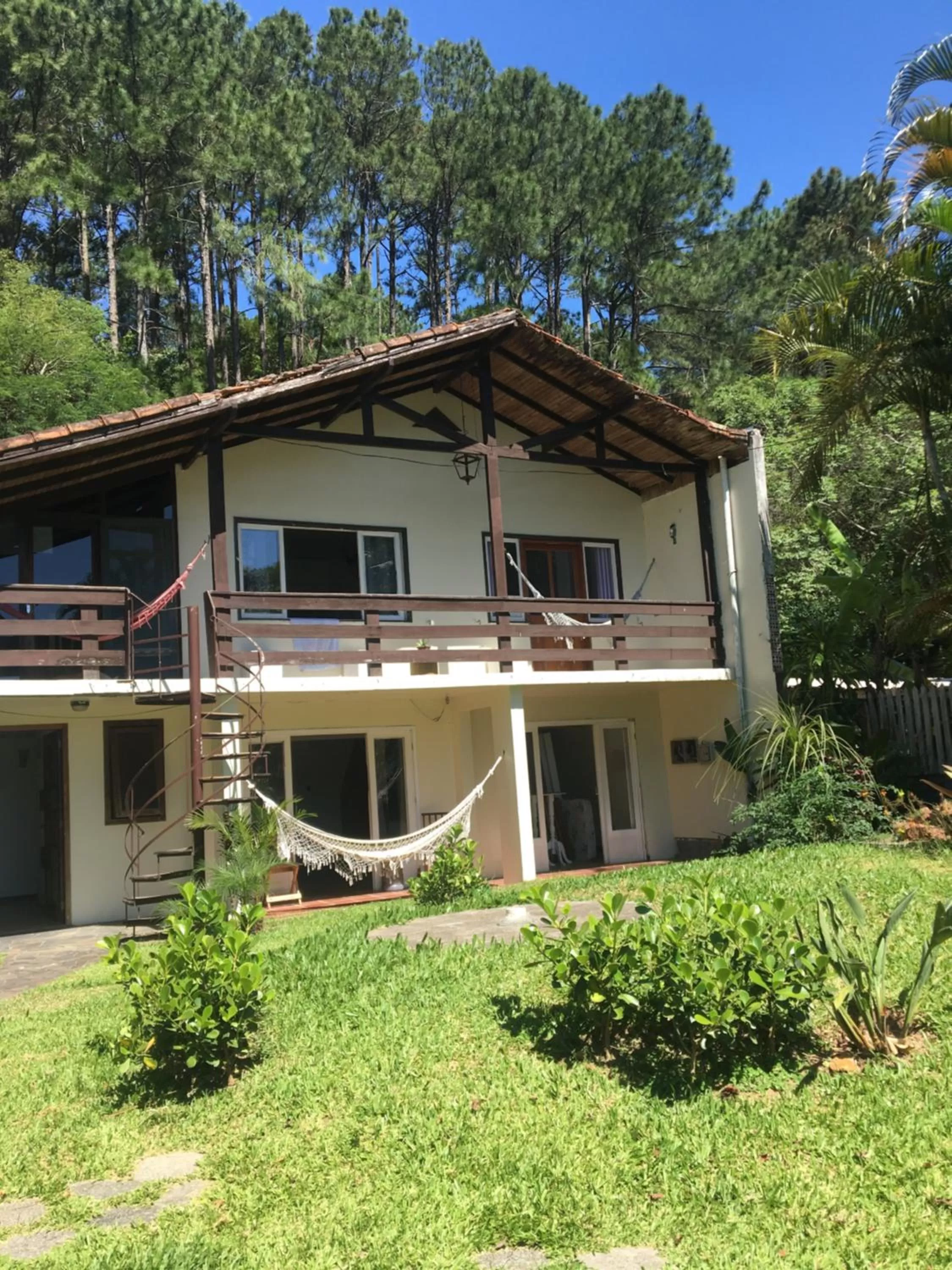 Balcony/Terrace, Property Building in Pousada Jardim Da Lagoa